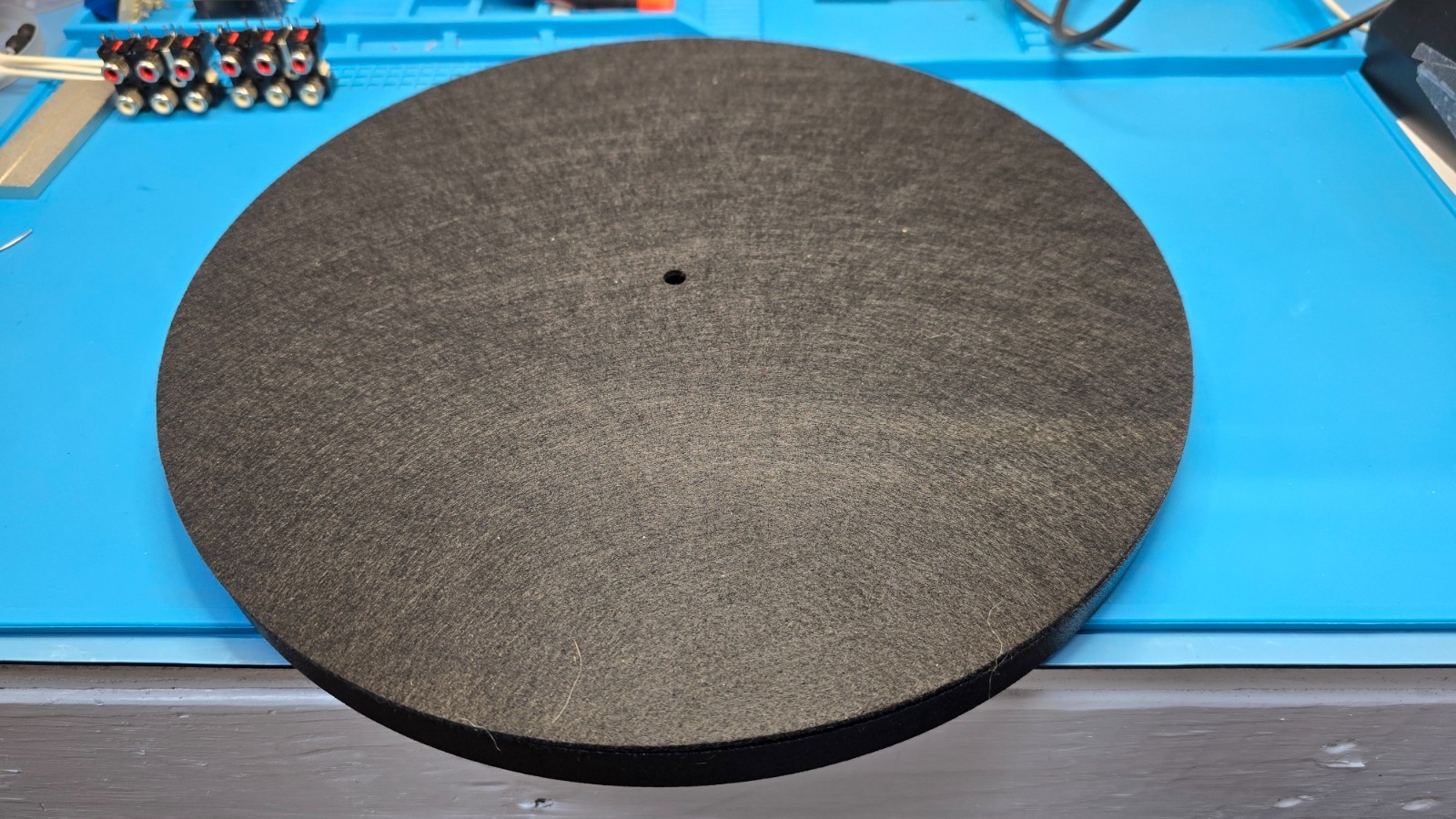 U-Turn Audio “Orbit” Replacement Platter & Felt Mat, Sold As Is