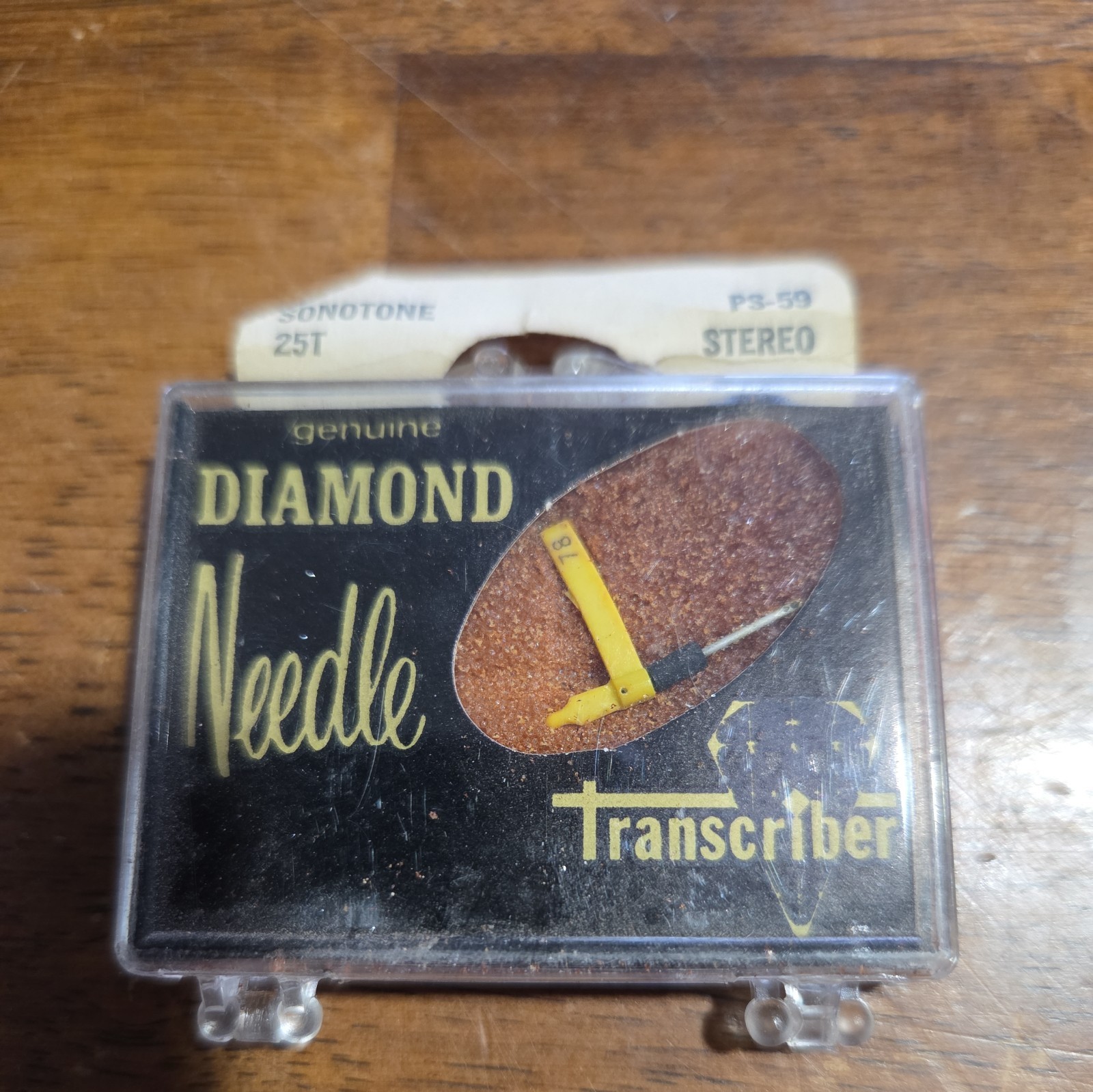 Transcriber Stereo Phonograph NEEDLE PS-59 for Sonotone 25T NOS *29