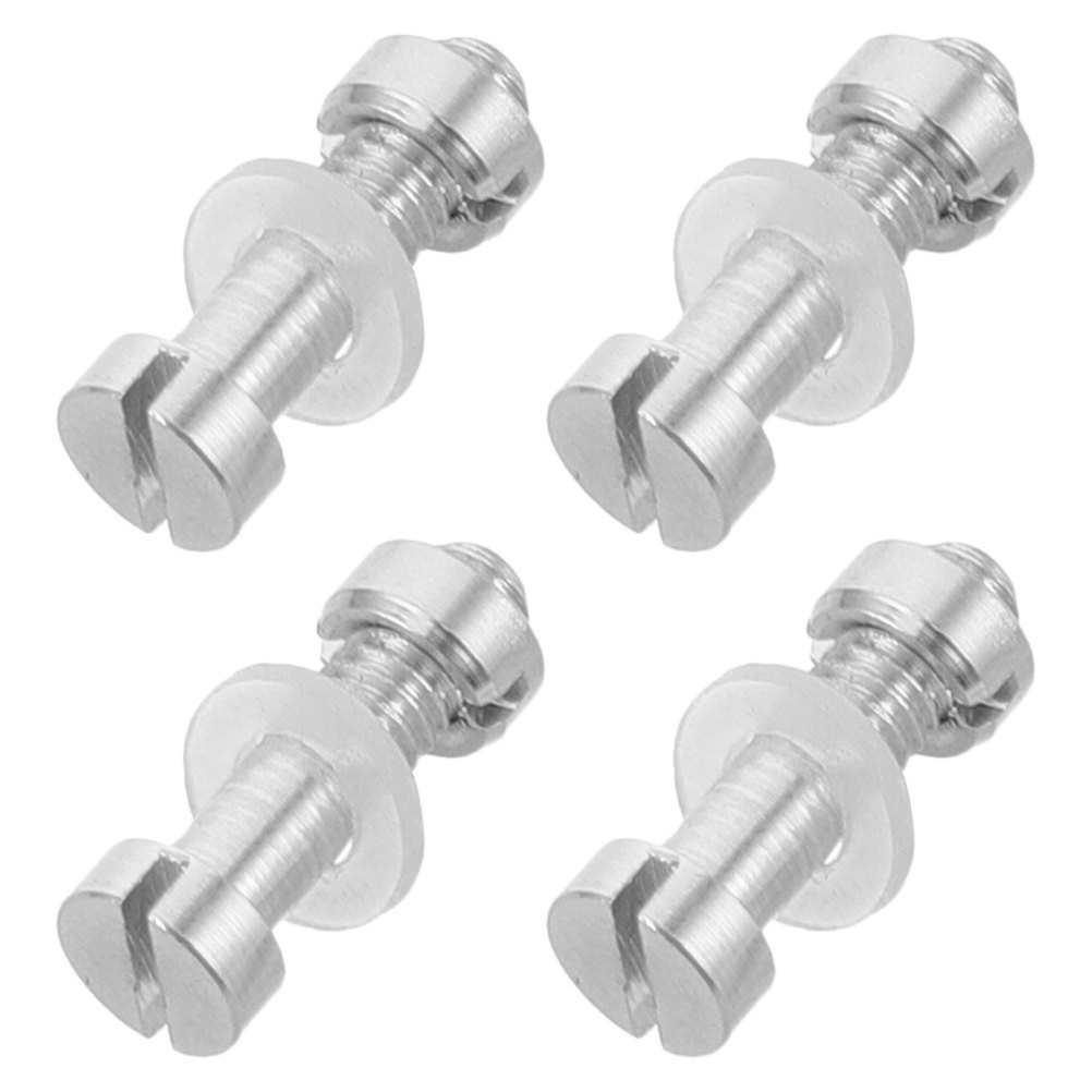 4 Pcs Vinyl Record Player Screws Phonograph Cartridge Mounting DIY Accessories