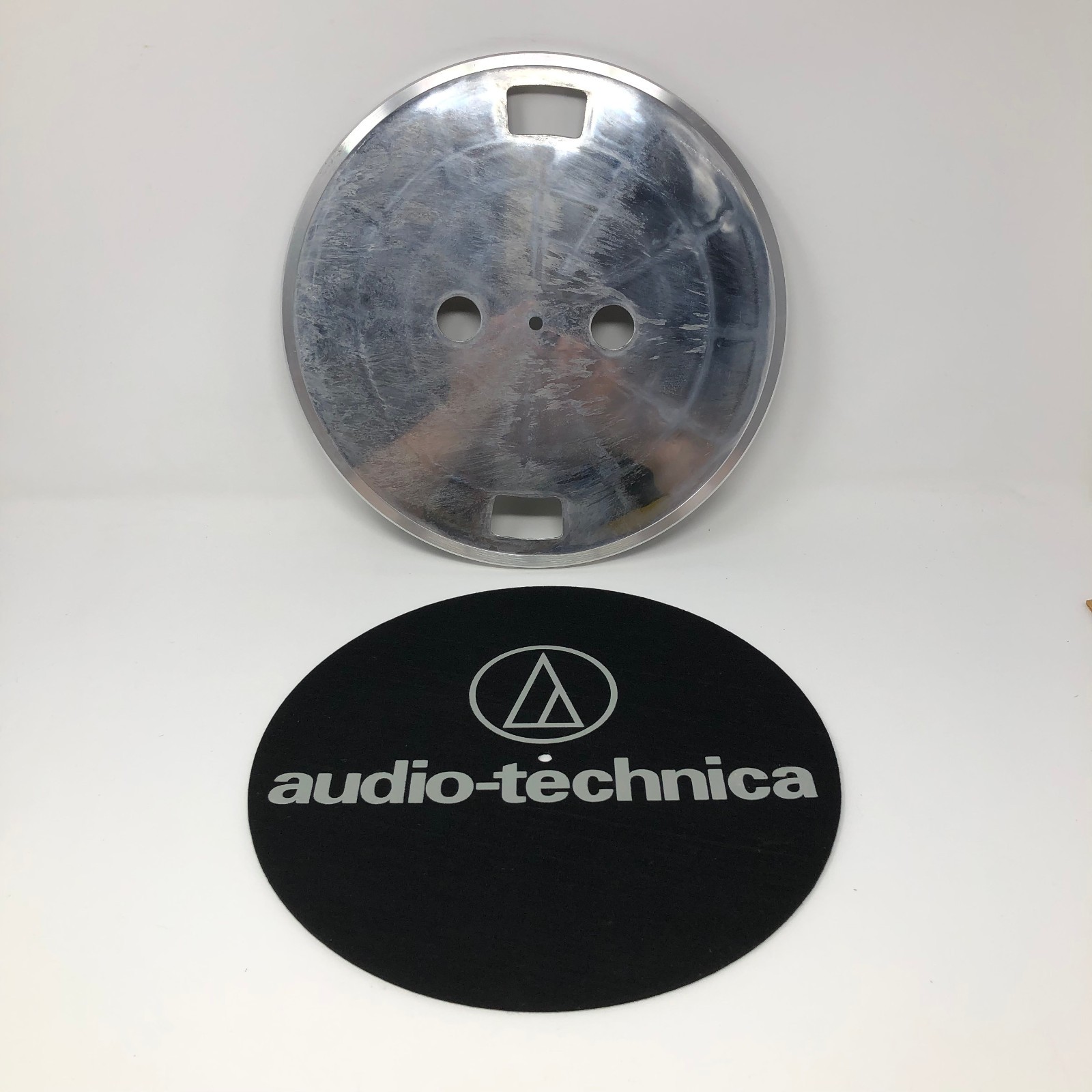 Audio Technica Parts AT-LP60 AT-LP60-USB Aluminum Platter and Felt Platter Mat