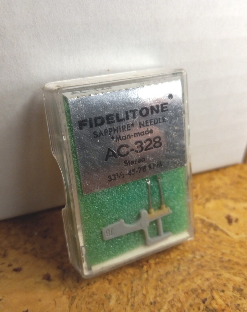 Ac-328 RECORD PLAYER STYLUS NEEDLE for Euphonics U8 U9 U10 U11 463-DS73 nos