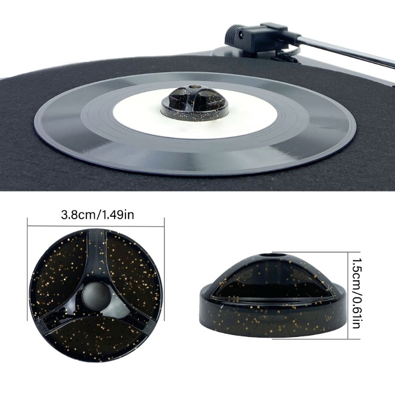 45RPM Adapter Professional Vinyls Record Adapter For LP45 Players Lightweight