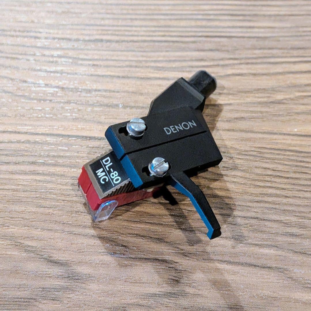 DENON DL 80 MC Cartridge Headshell Tested for sound output