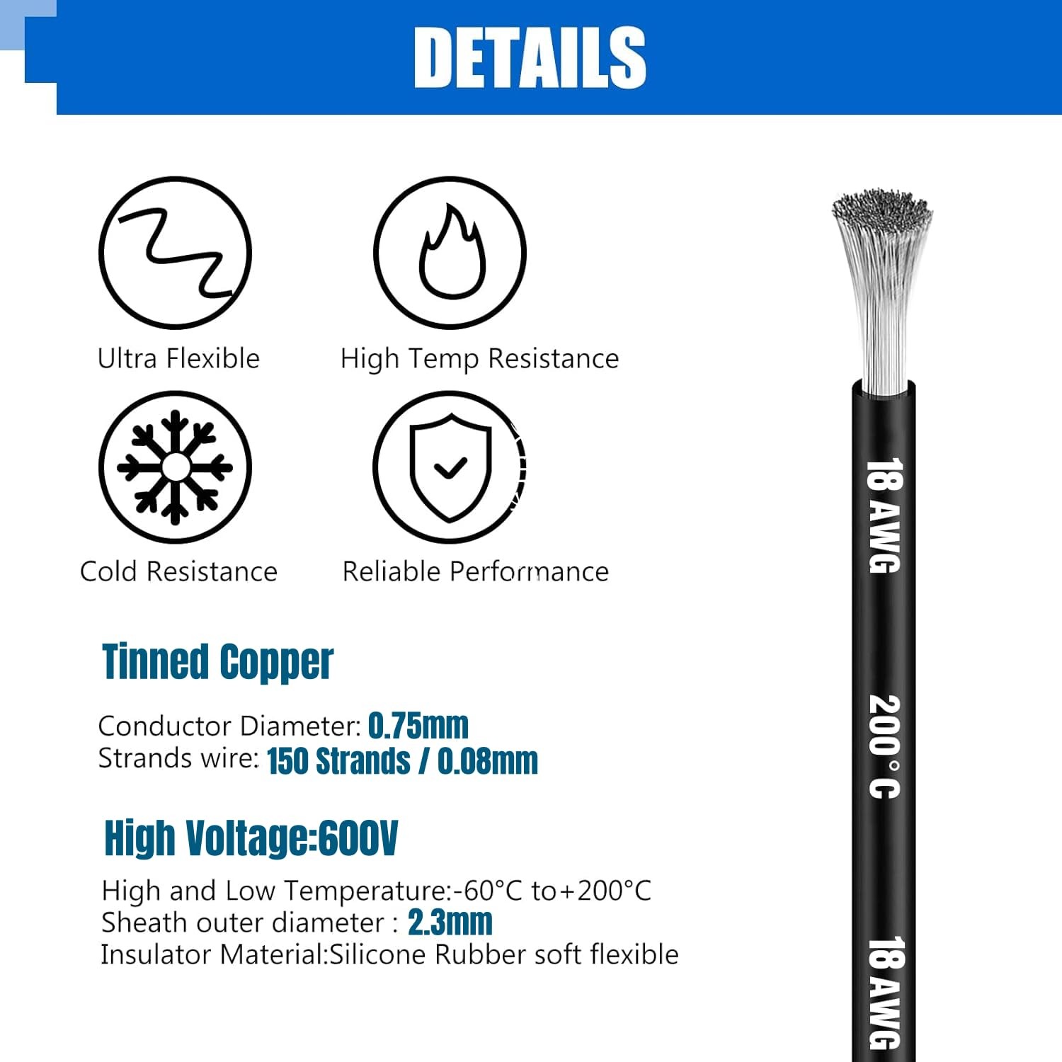 KOOKFJLLZ Turntable Ground Wire 3.3ft Spade Lug