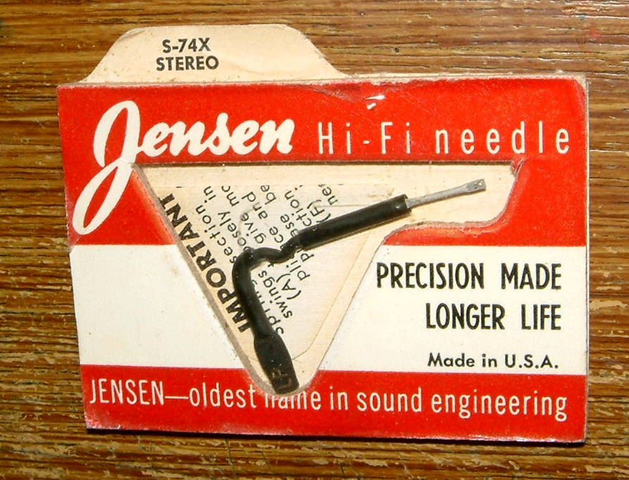 Record NEEDLE S-74X for SONOTONE N8TA 8T N676 3213 804-SS73 & WURLITZER Jukebox