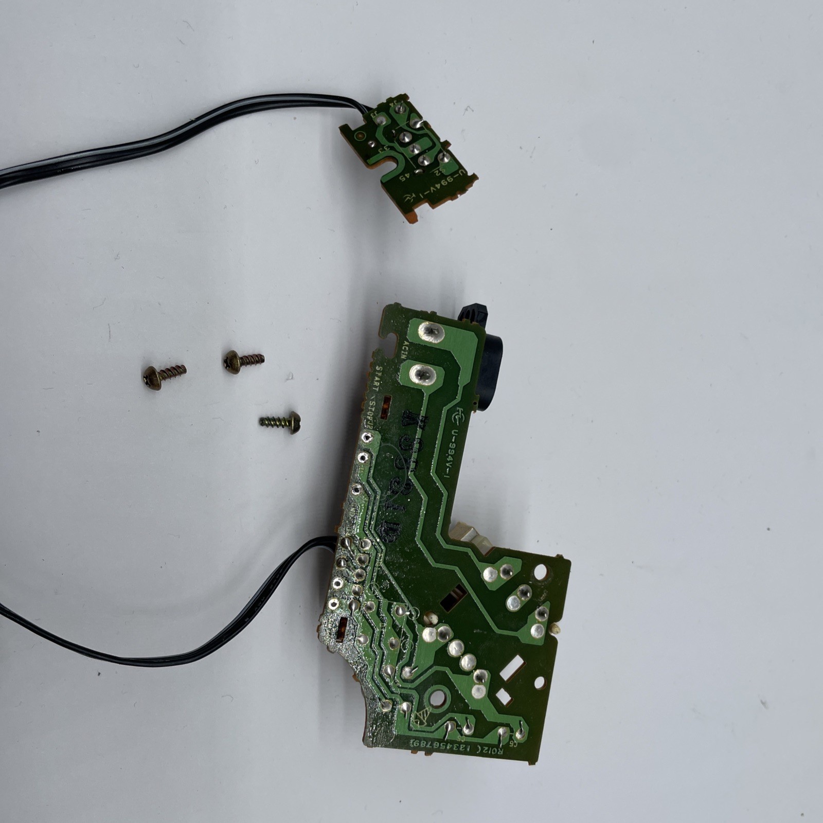 Technics SL-B210 Turntable Parts – Circuit Board Power Supply On Off Switch