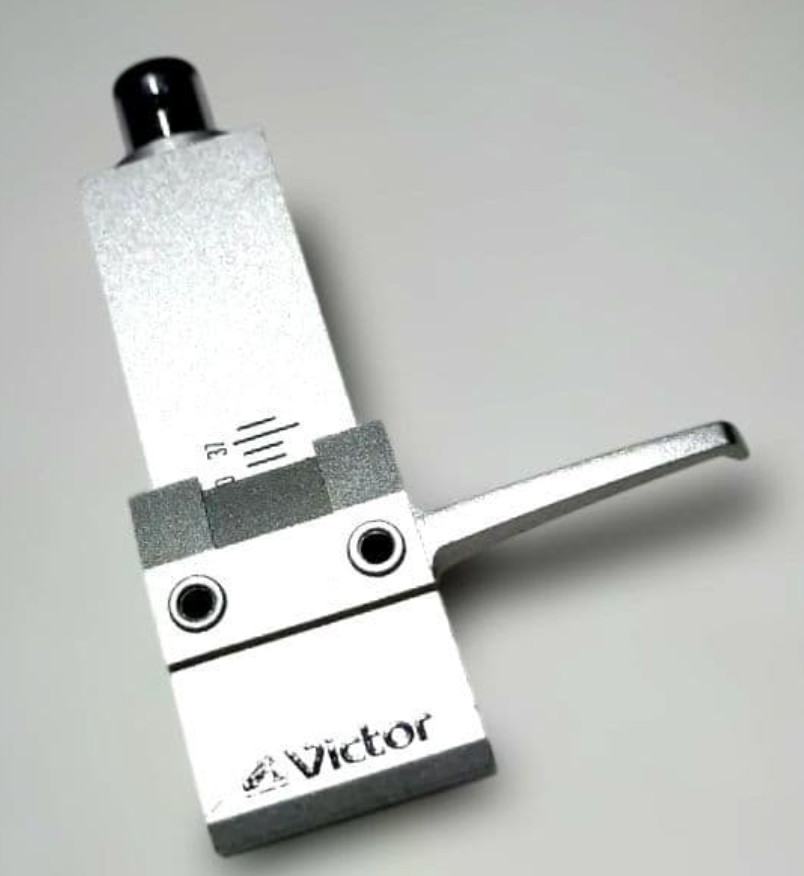 Victor PH-8 HEADSHELL Carbon Fiber Mold + Aluminum Alloy Construction Silver 10g