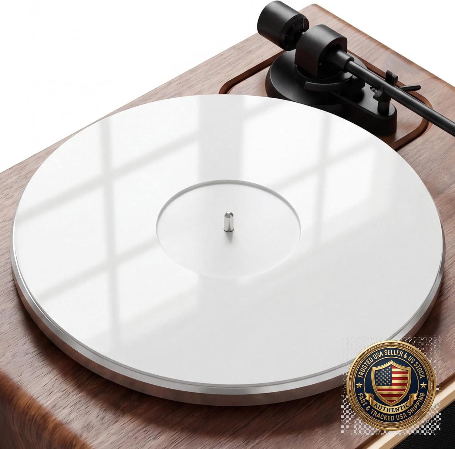 Acrylic Turntable Mat Slipmat 12 Inch LP Anti Static HiFi Platter