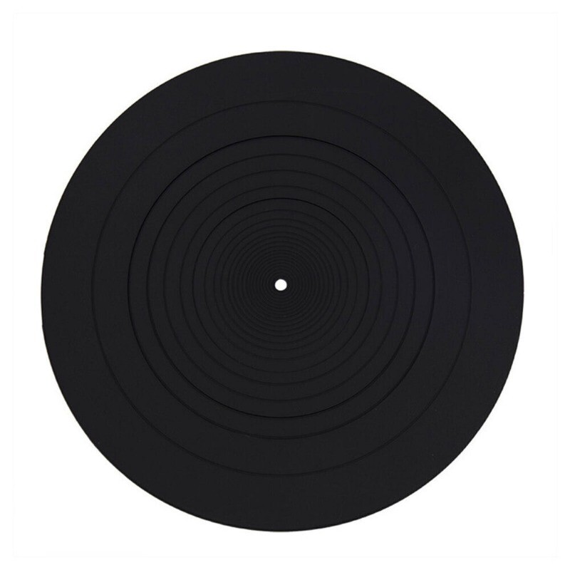 12″ Turntble Pltter Mt Rubber Silicone Pd for ll LP Vinyl Record Plyer US