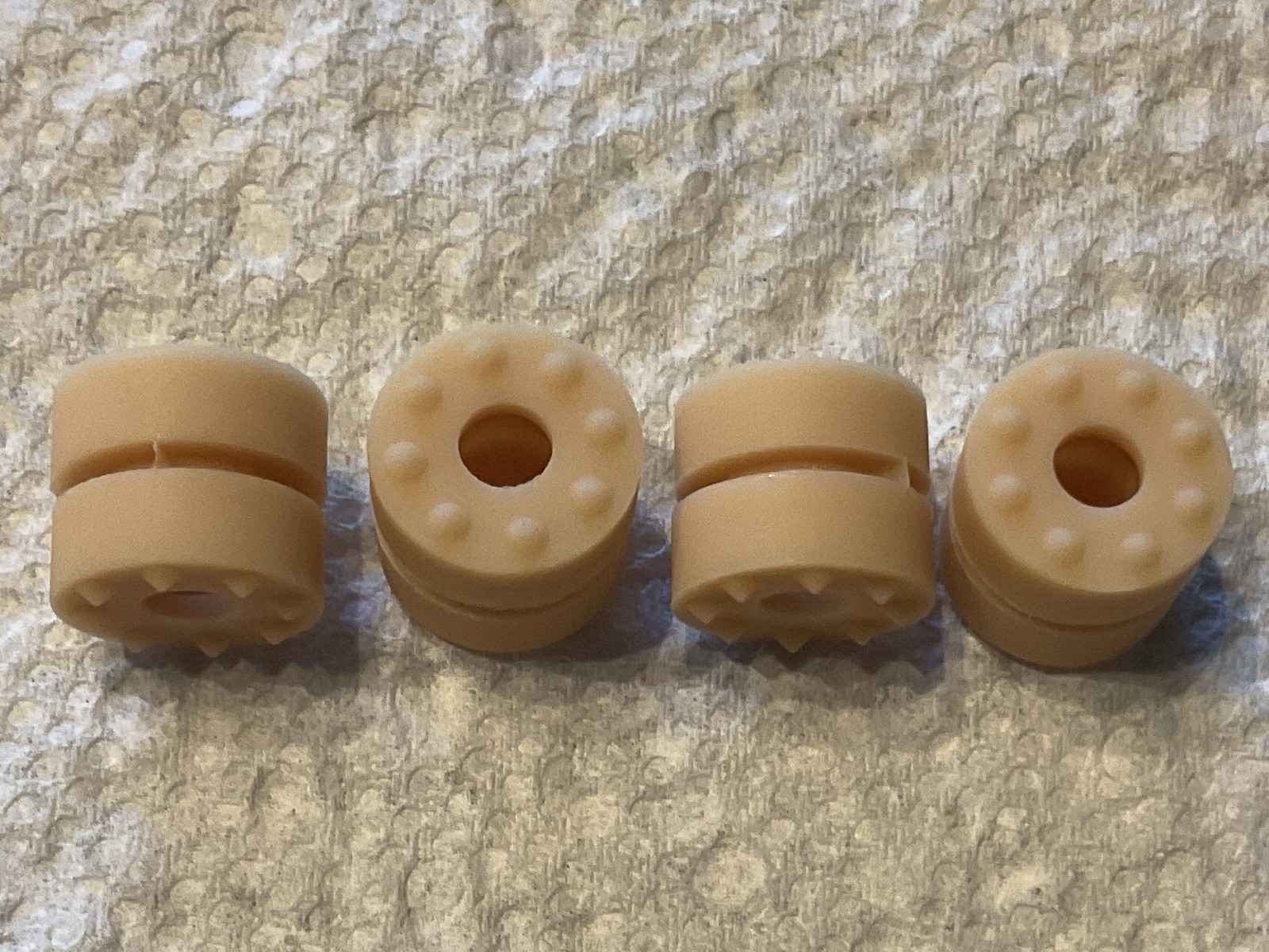 JVC Model 471E Nivico Turntable Rubber Motor Bushing / Grommet P/N 52992 Set 4