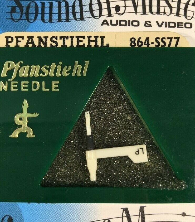 NEW Pfanstiehl 864-SS77 Sapphire Dual Needle Stylus 864ds77 Synthetic vaco tn4 8