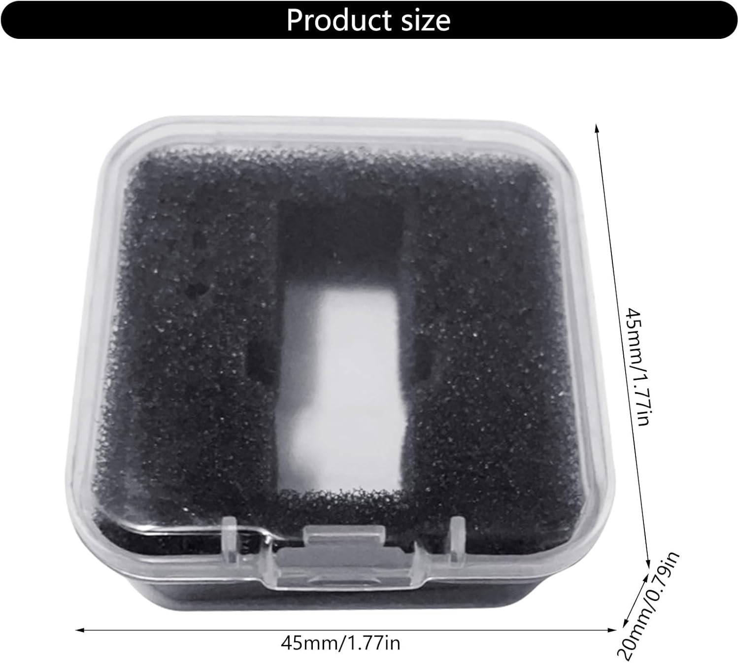 5/10Pcs Phono Shell Case Headshell Cartridge Keeper Clear Turntable Record Pl…