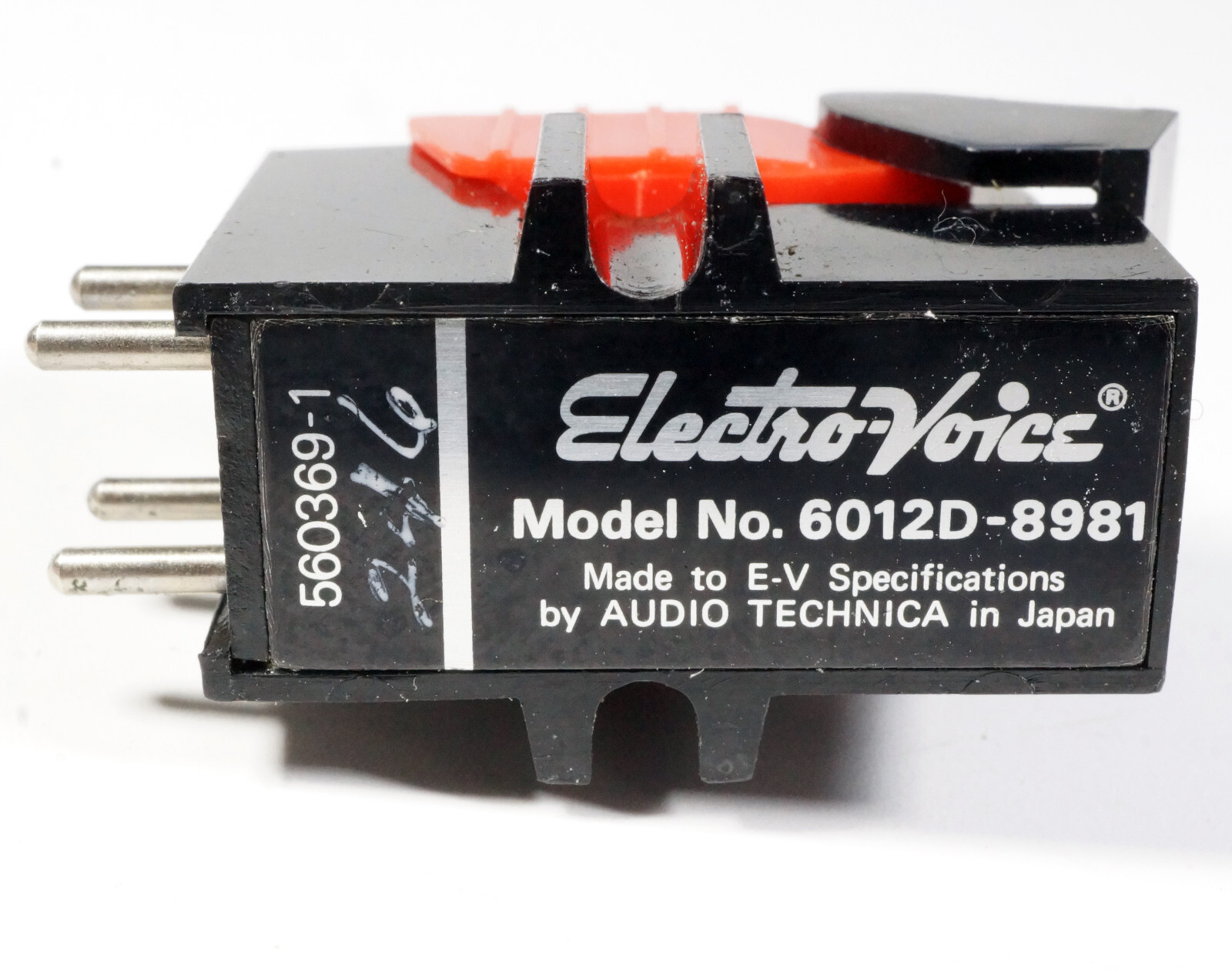 Tested Electro Voice 6012D-8981 Audio Technica Cartridge Magnavox 560369-1