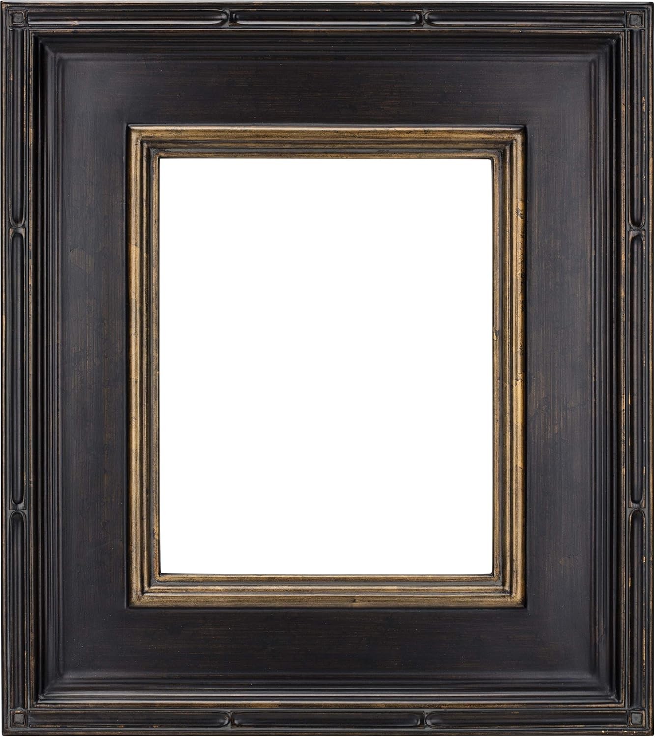 Creative Mark Museum Plein Aire Ornate Picture 12X16, Antique Black W/ Gold