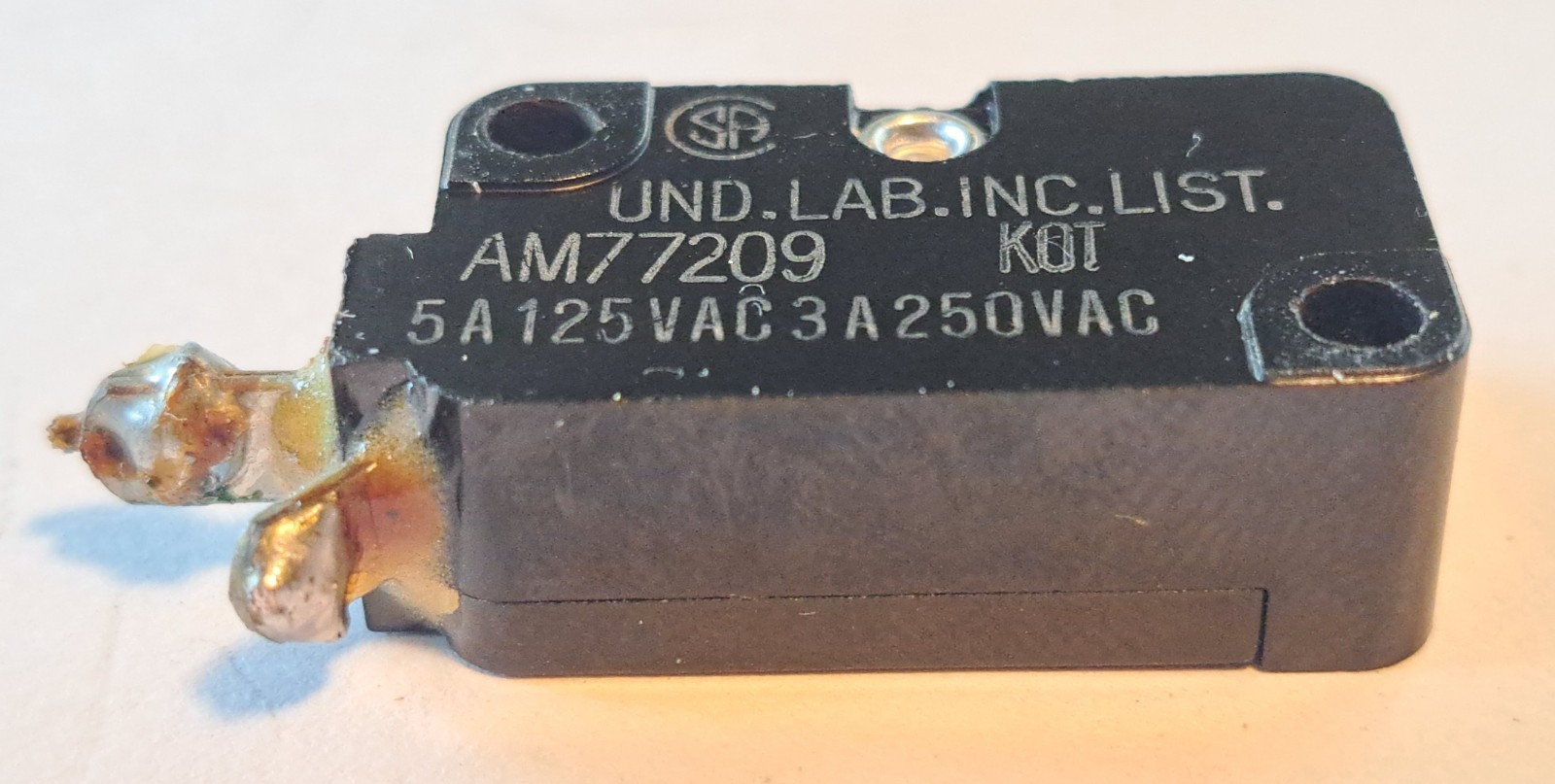 Technics SL-23 Power On/Off Micro Switch