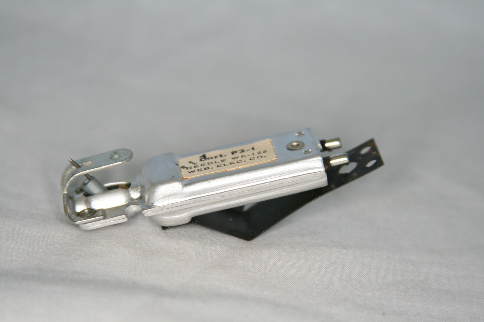 Webster Electric P2-1 Crystal Cartridge W/ WE-122 Needle Vintage Phonograph NOS