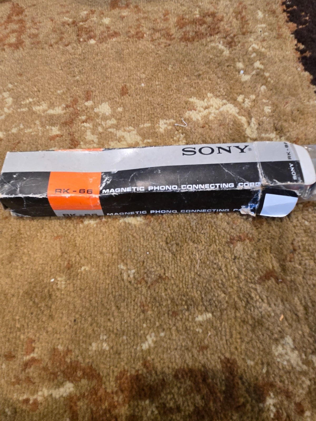 Sony RK-66 Magnetic Phono Connecting Cord NOS/NIB