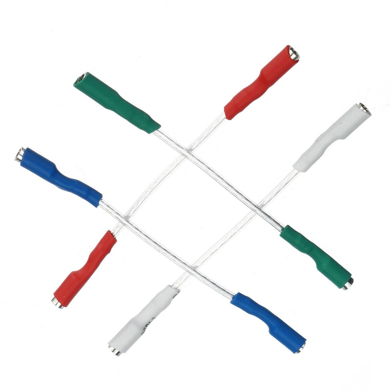 4Pcs 7N headshell wires OFC turntable leads phono cartridge cables replacement J