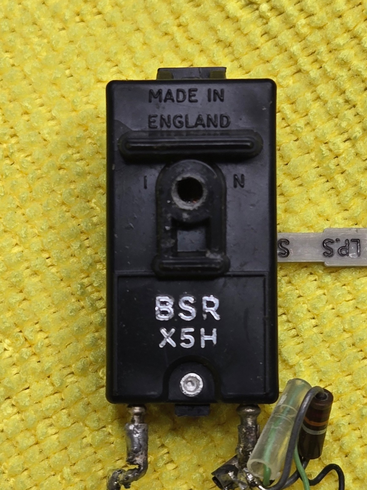 BSR X5H Crystal Cartridge + ST8 LP/78 Flip-Over Stylus Made in England