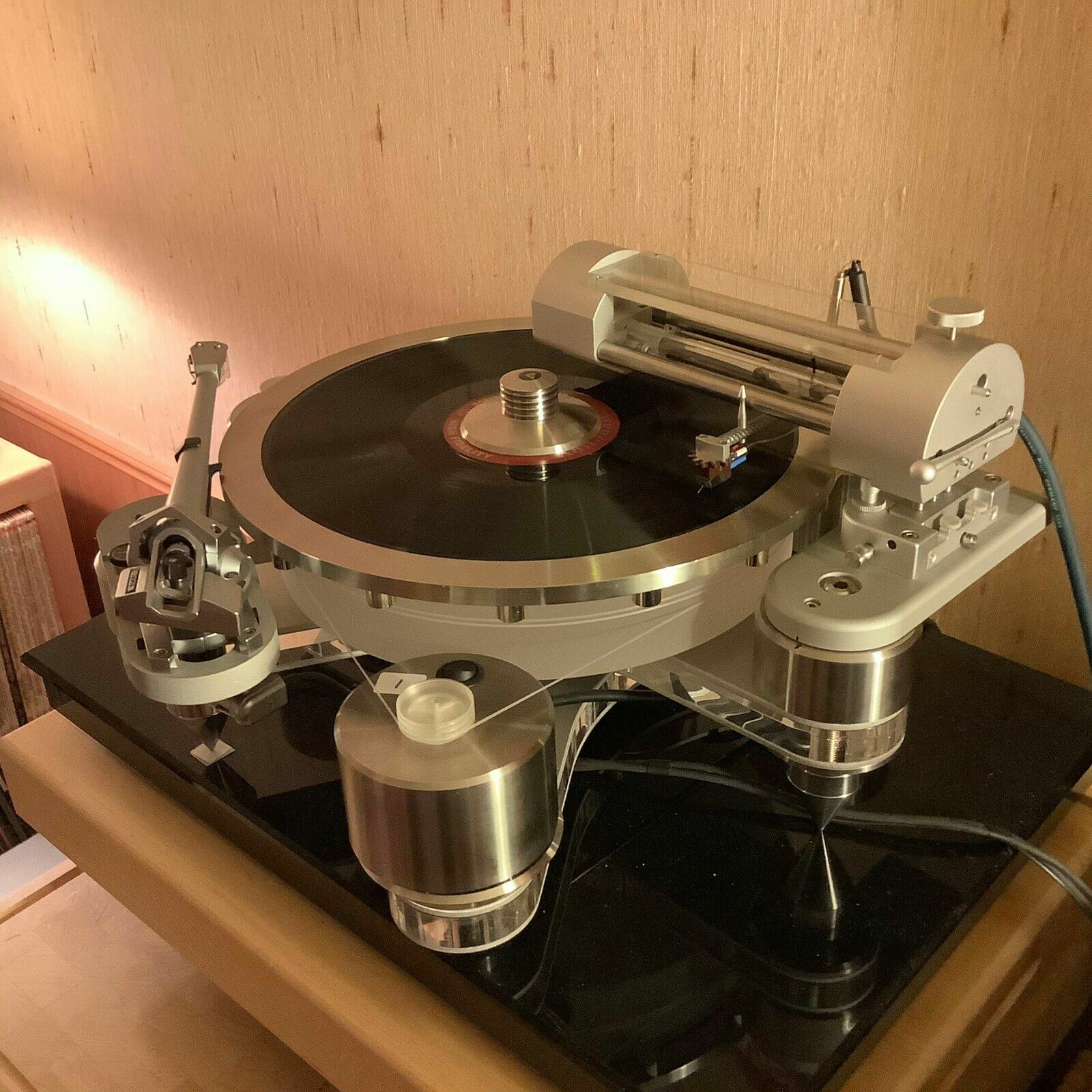 Turntable Periphery Stabilizing Outer Ring Clamp SS-2 for Basis VPI REGA Project