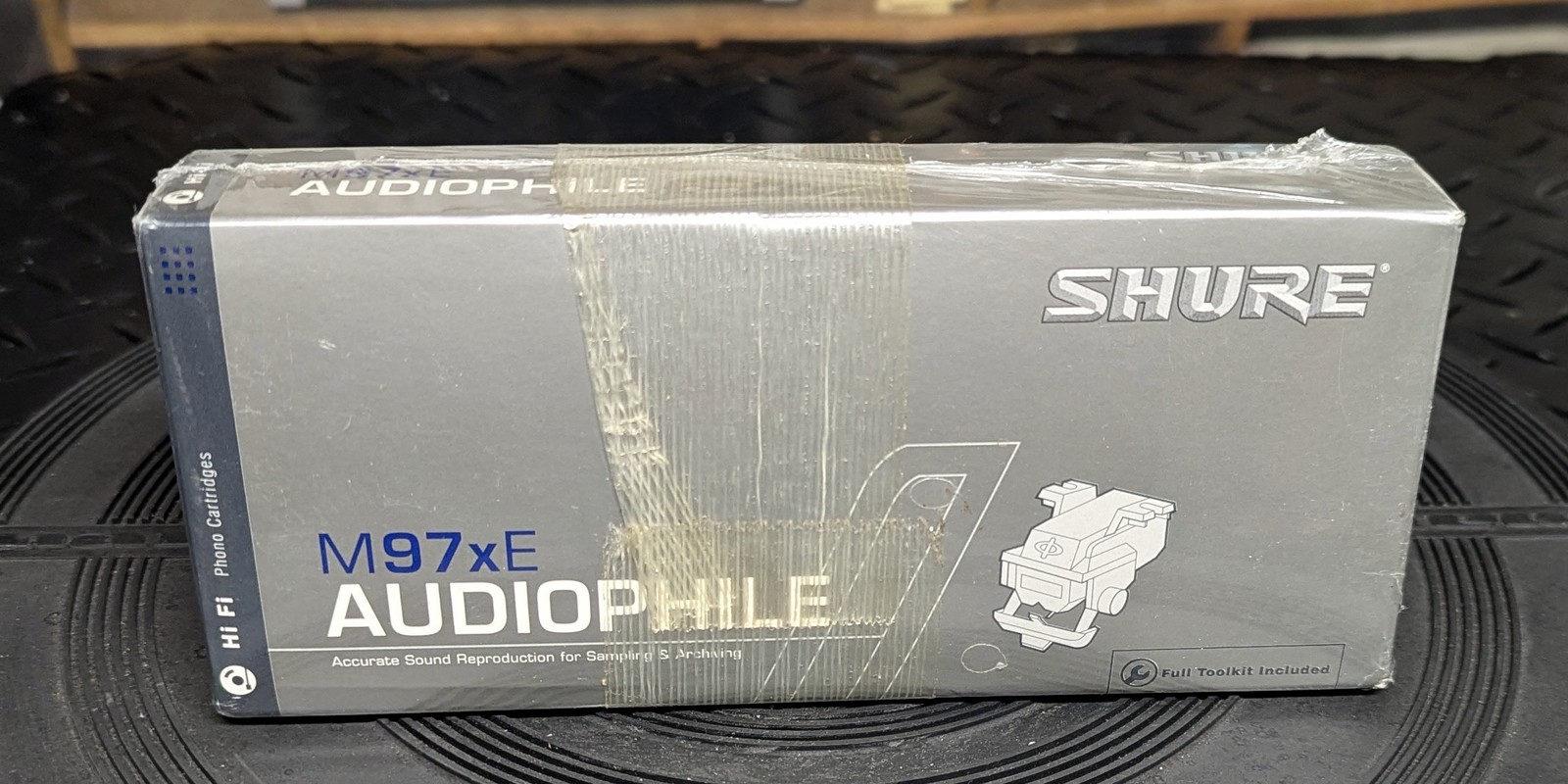 Shure M97xE Audiophile turntable cartridge new – factory sealed