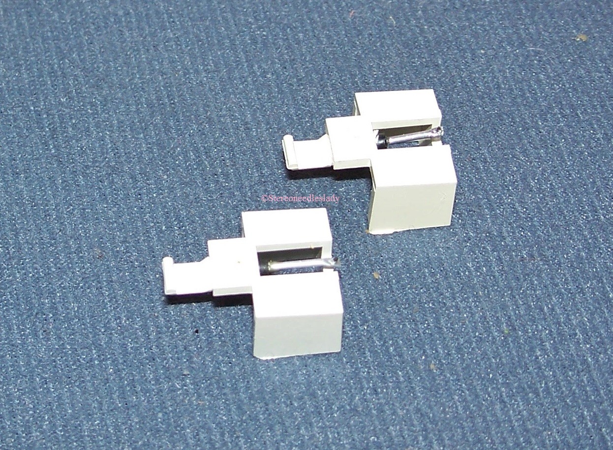 TURNTABLE NEEDLE STYLUS for PANASONIC EPS-27STDS EPC-07 09 704-D7 Lot of 2