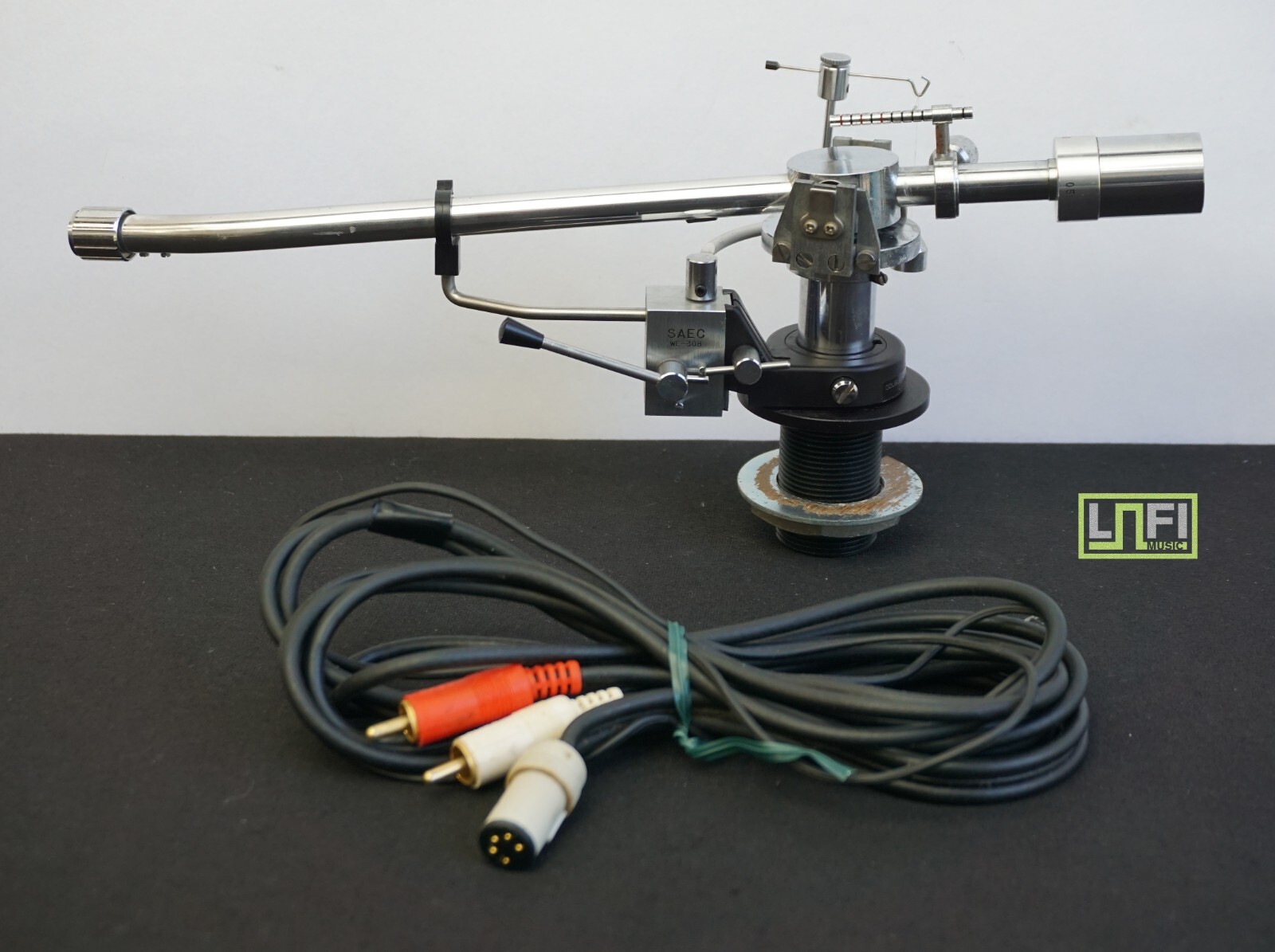SAEC WE-308 Double Knife Edge Vintage HI-FI Audiophile Tonearm