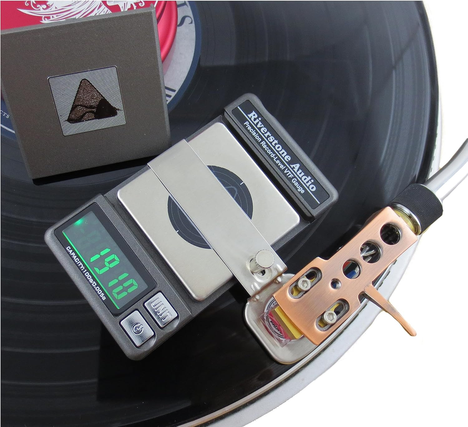 Precision Record Level Digital Turntable Stylus Force Scale Gauge for Tonearm…
