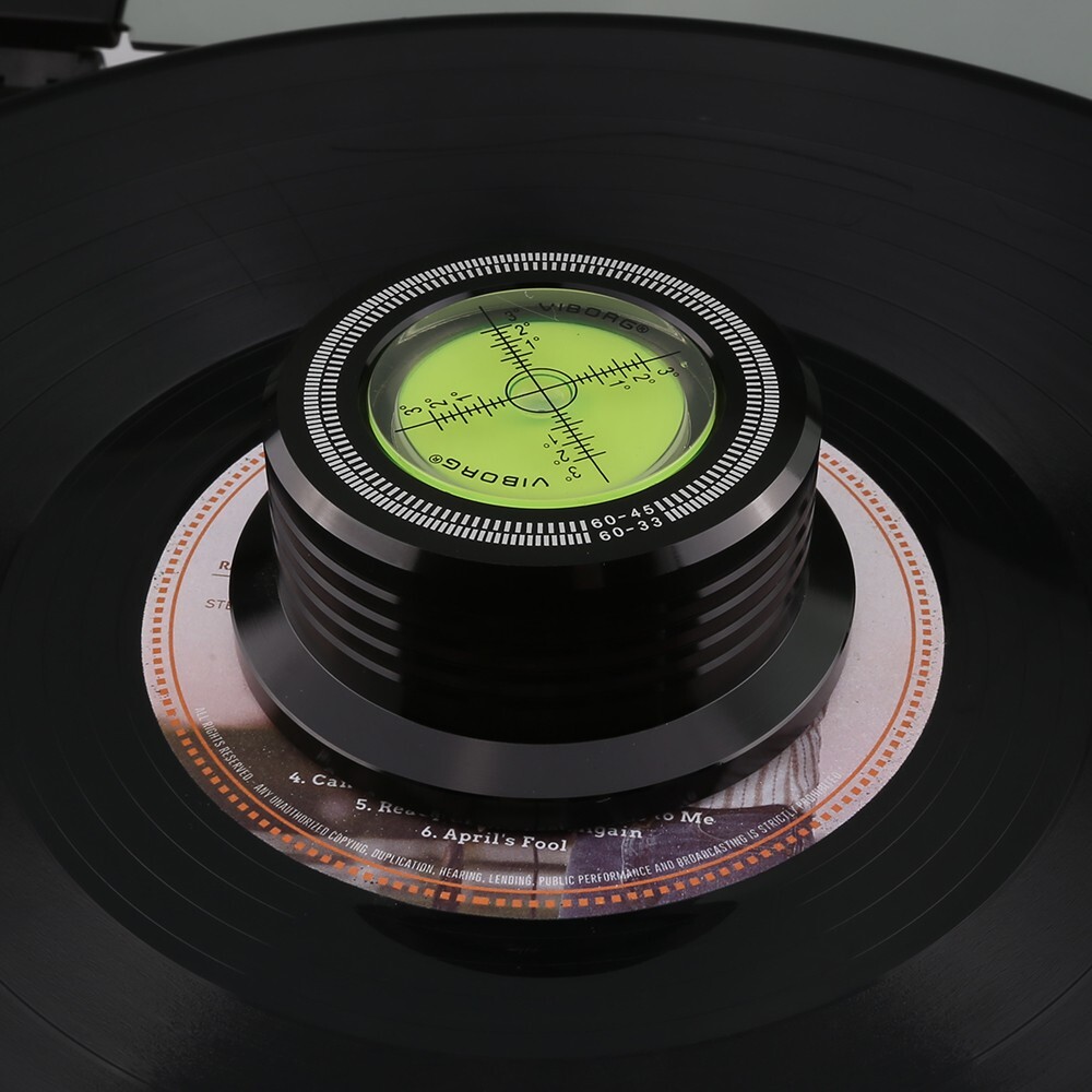 Viborg 60HZ 280g Record Weight LP Disc Stabilizer HiFi Turntable Vinyl Clamp