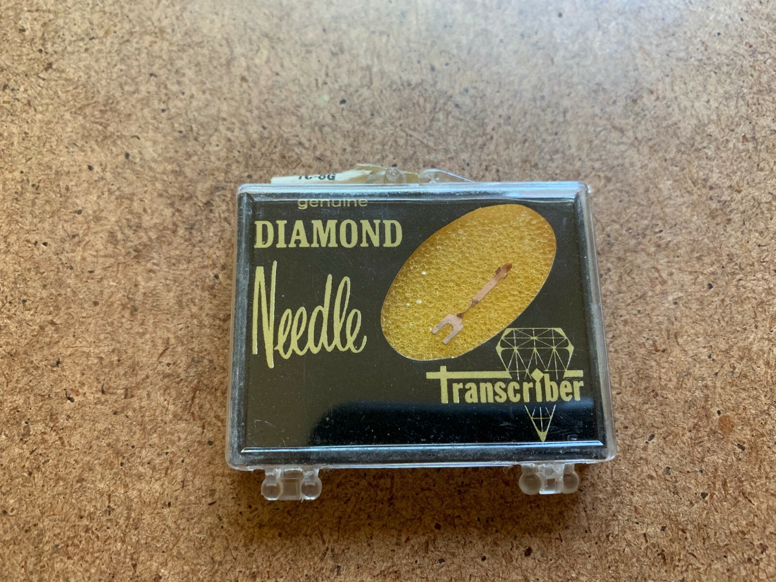 VINTAGE TRANSCRIBER GENUINE DIAMOND REPLACEMENT NEEDLE PS-8 NEW NOS
