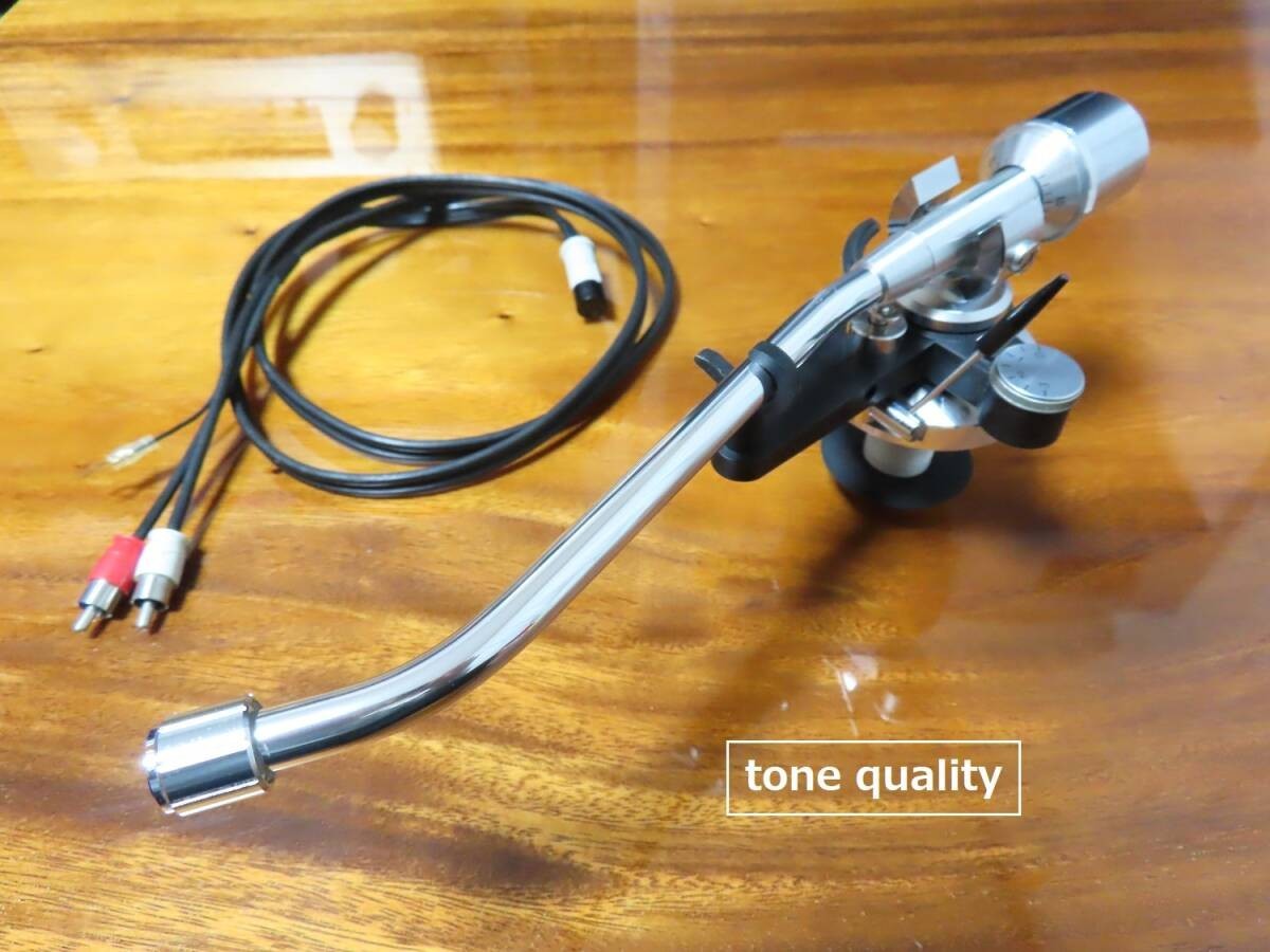 Denon DP-50M S-Shaped Static Balance Tonearm Used Japan Phono Cable Excellent…