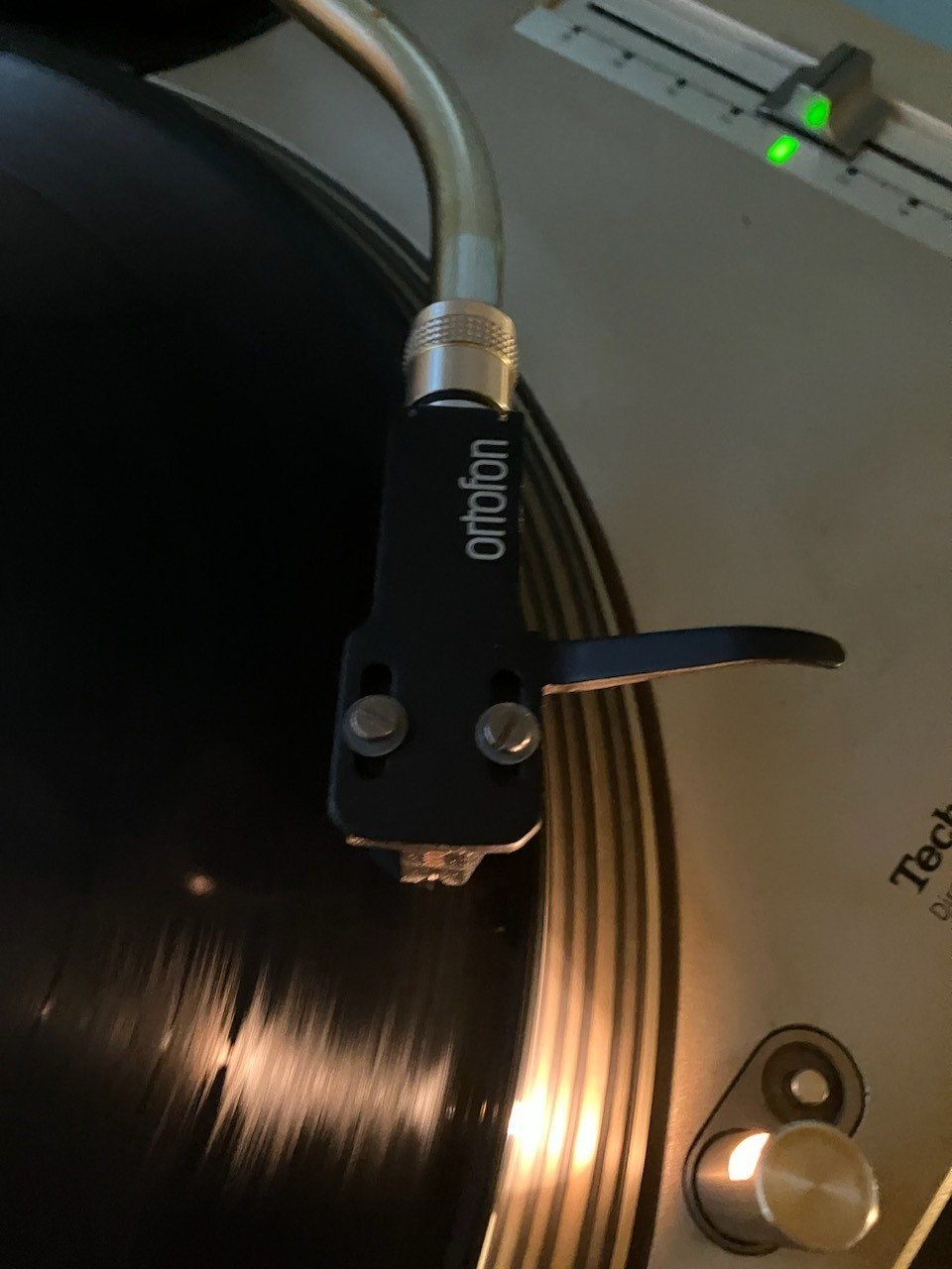 Ortofon 2M Black Moving Magnet Cartridge on SH-4 Headshell