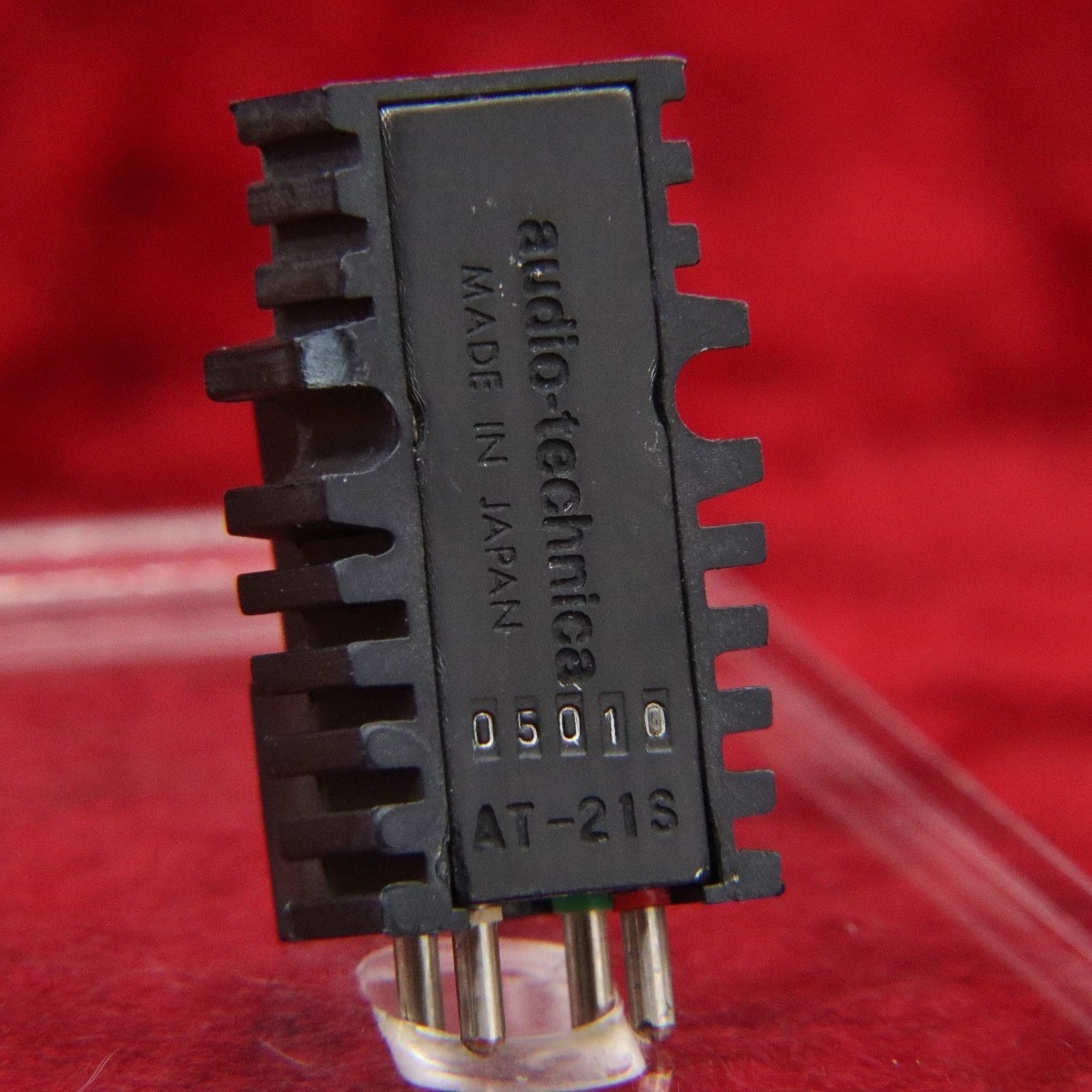 Audio-Technica AT-21S IM Cartridge Body Only Stylus Missing Vintage Japan Tested