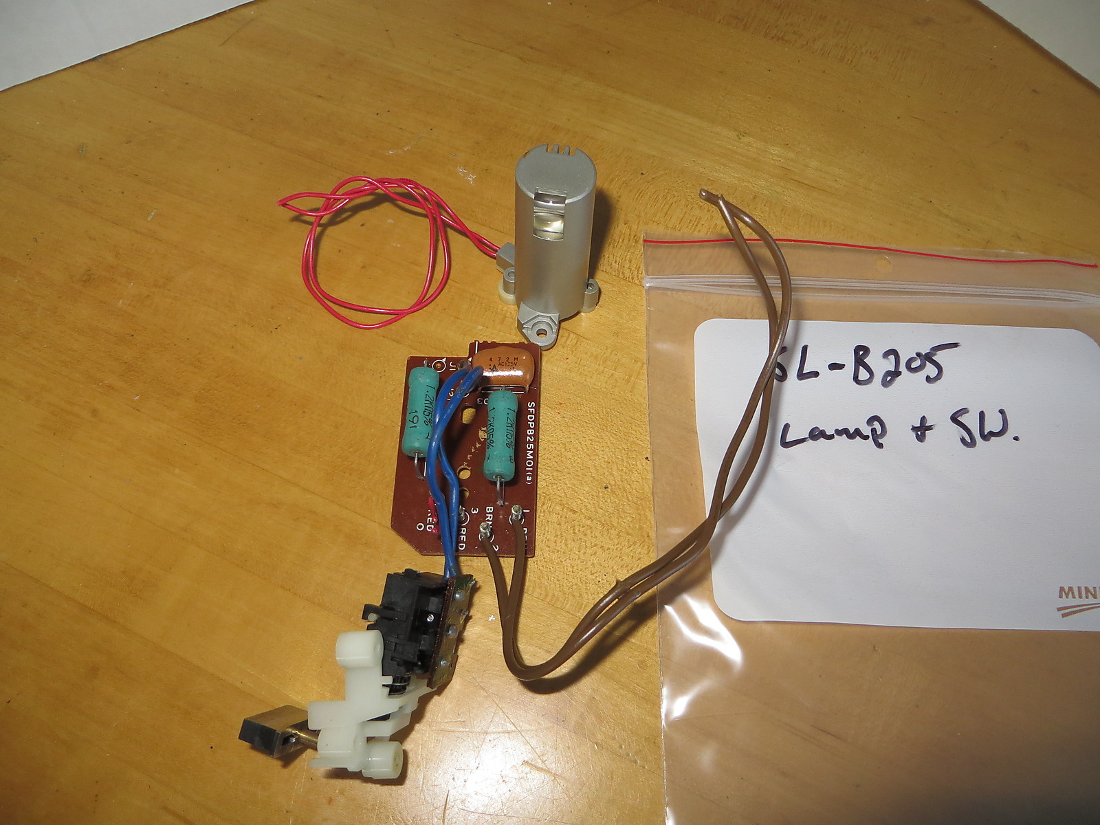 Technics Turntable Lamp With Switch SL-B205