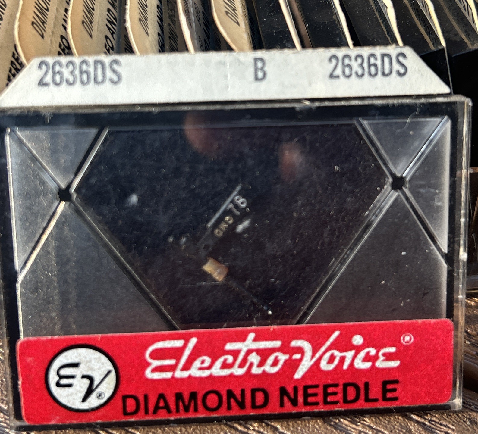 Vtg Electro- Voice Diamond Needle 2636DS (B) New Old Stock