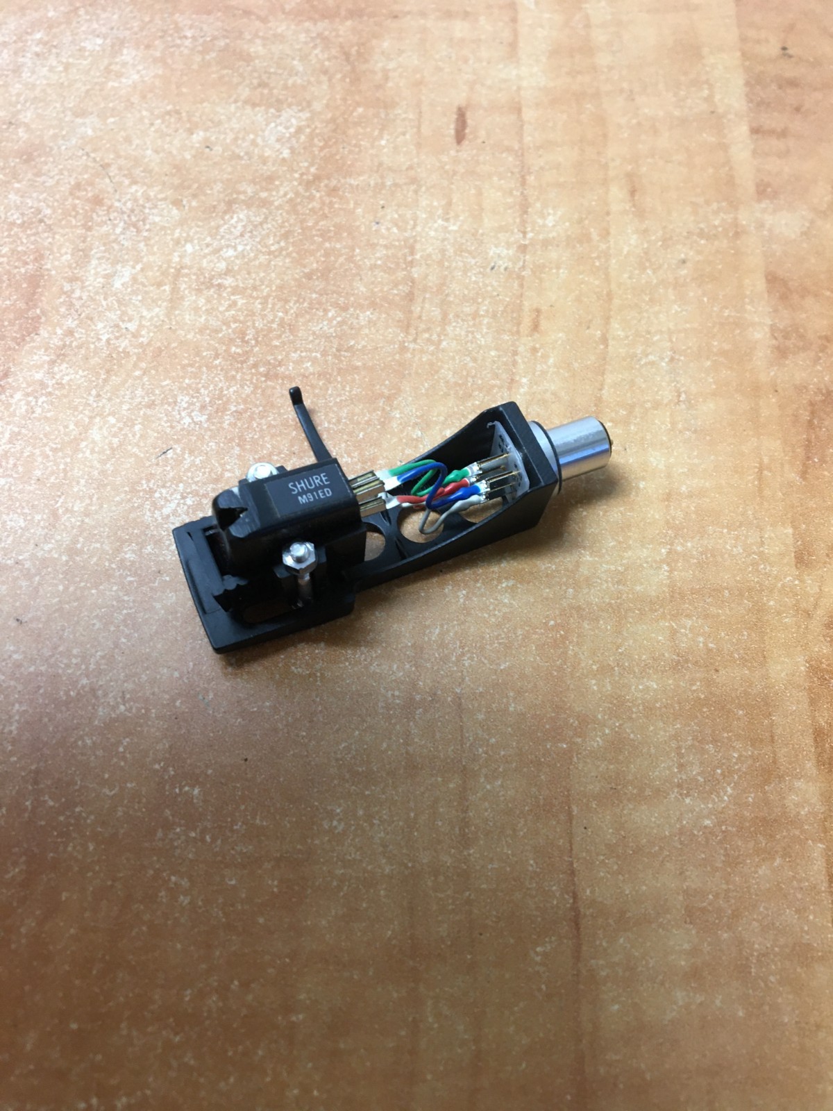 Genuine Technics SL-5300 Turntable Phono Headshell w/ Shure M91ED cartridge