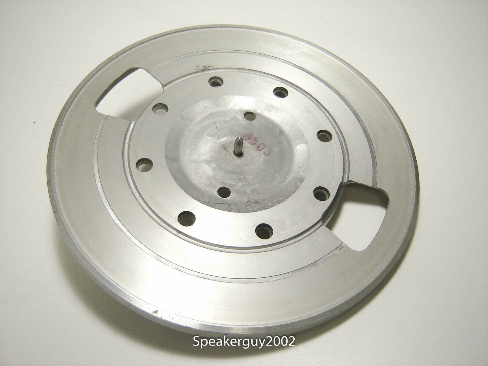 Vintage Dual Aluminum Turntable / Record Player Platter / 7523/1