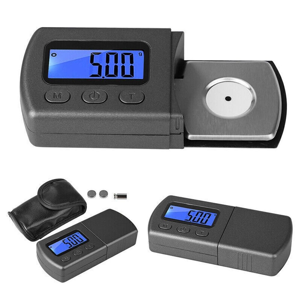 LCD Backlight Turntable Stylus Force Scale Gauge For Tonearm Phono Cartridge