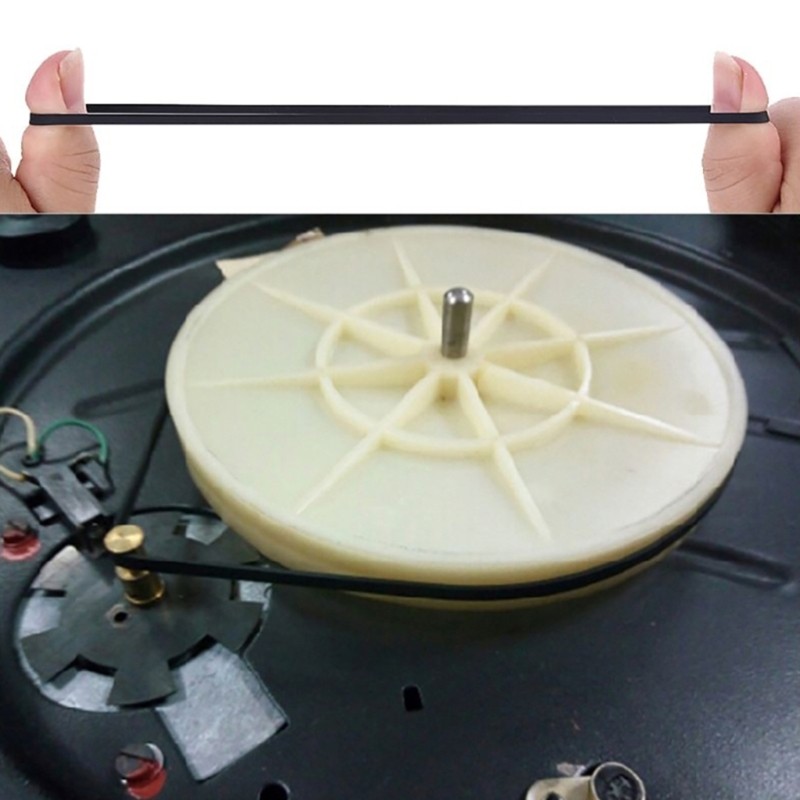 10 Pack Record Player Belt Rubber Drive Bands Record Player Drive Belts