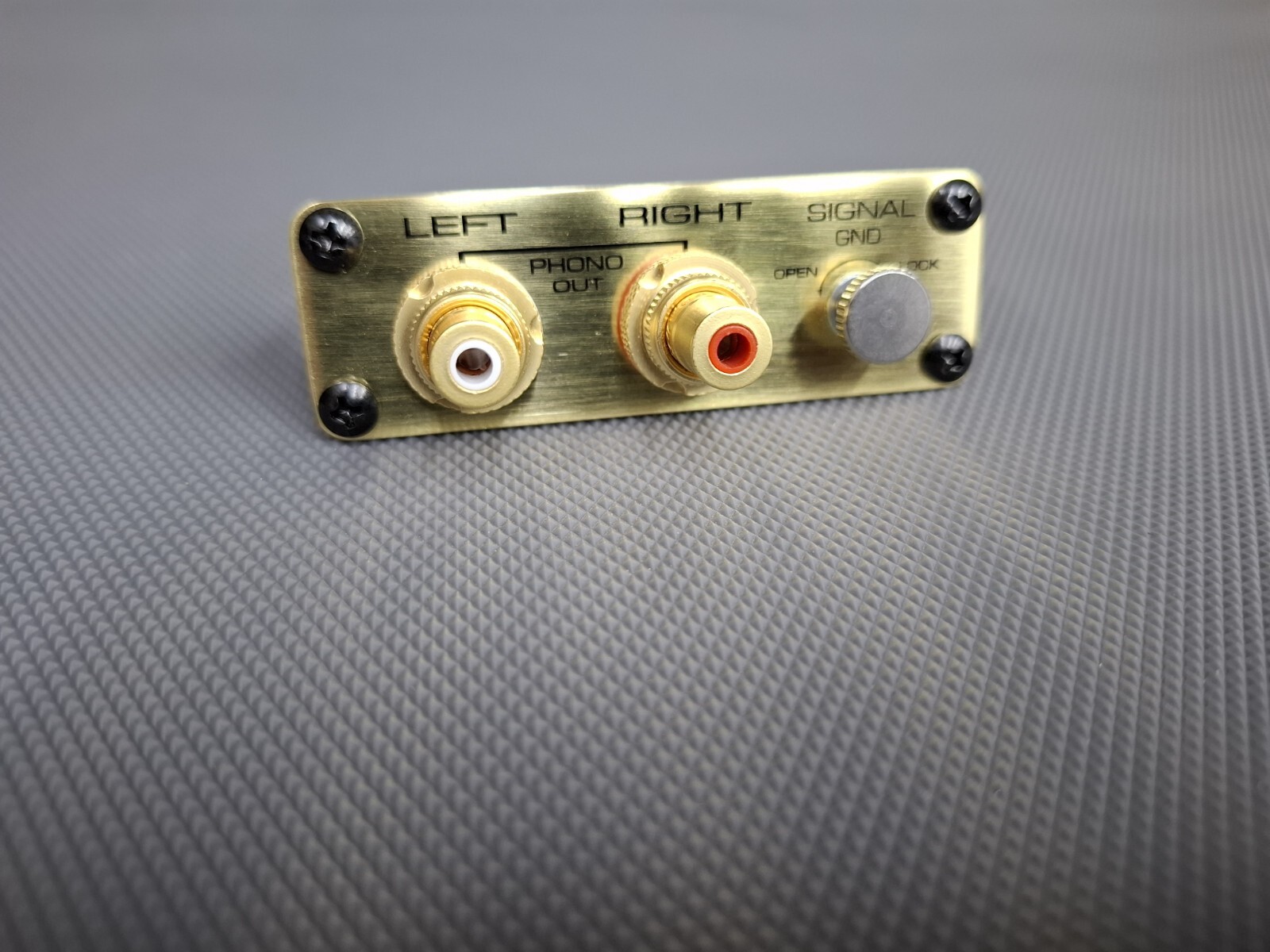 Signal panel RCA for turntable HIGH QUALITY