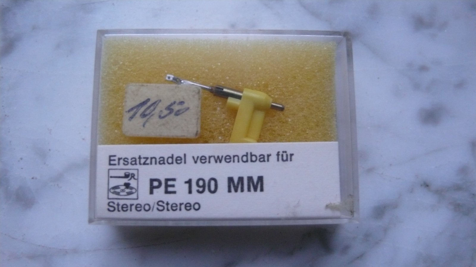 Original Needle, Pfeifer Sapphire PE 190 MM, Stereo