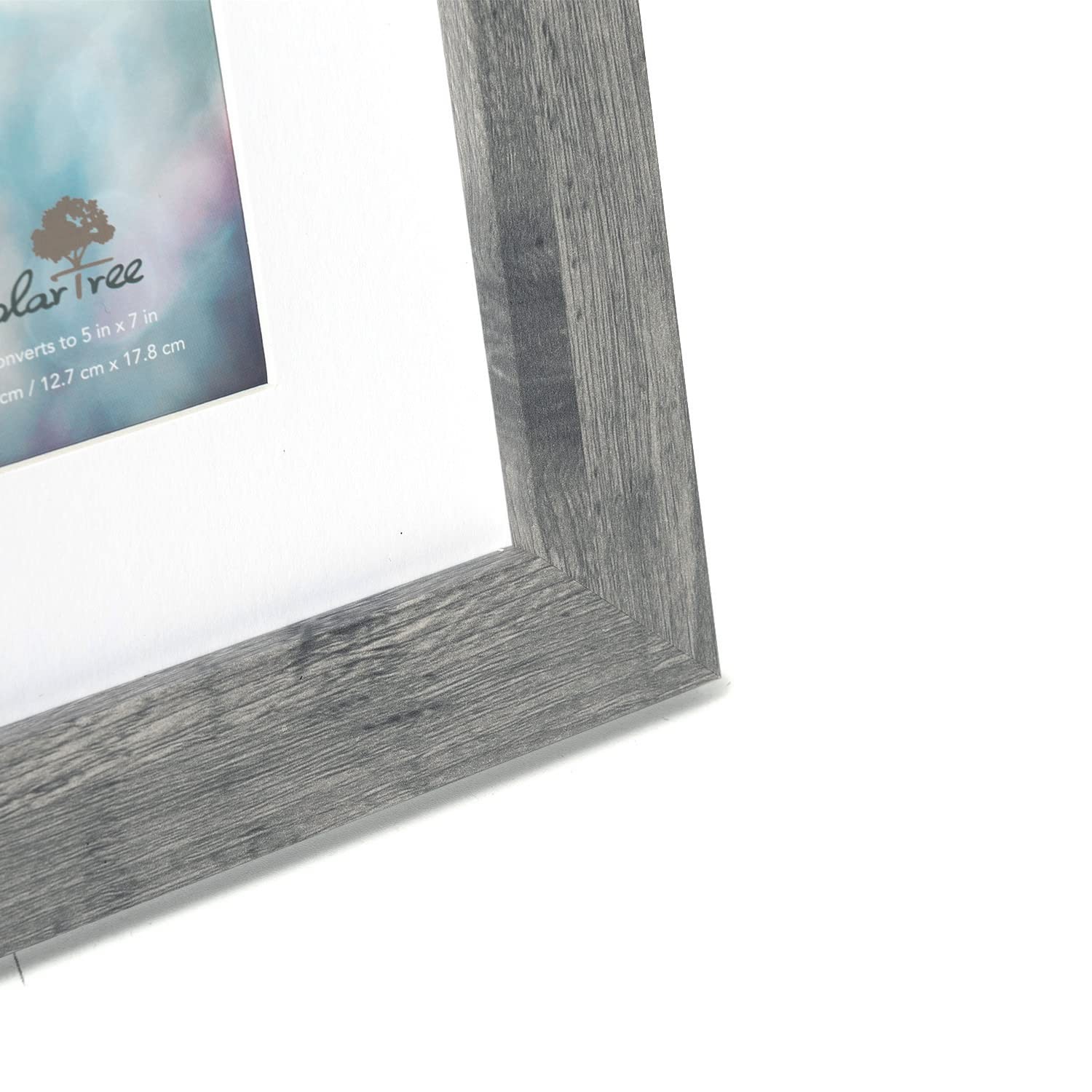 Scholartree Grey 8×10 Picture Frame set of 2,Display inches 2P,