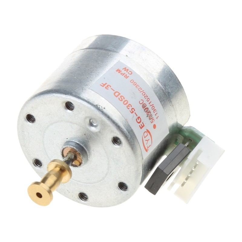 EG530SD-3F DC5-12V 3-Speed 33/45/78 RPM Metal Turntables Motor for Record Player