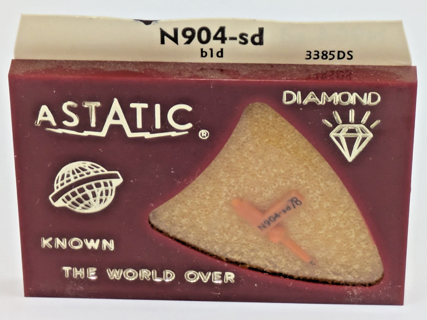 Astatic N904-sd Diamond Needle Tetrad-b1d Replacement 78 LP Record Stylus 3385DS