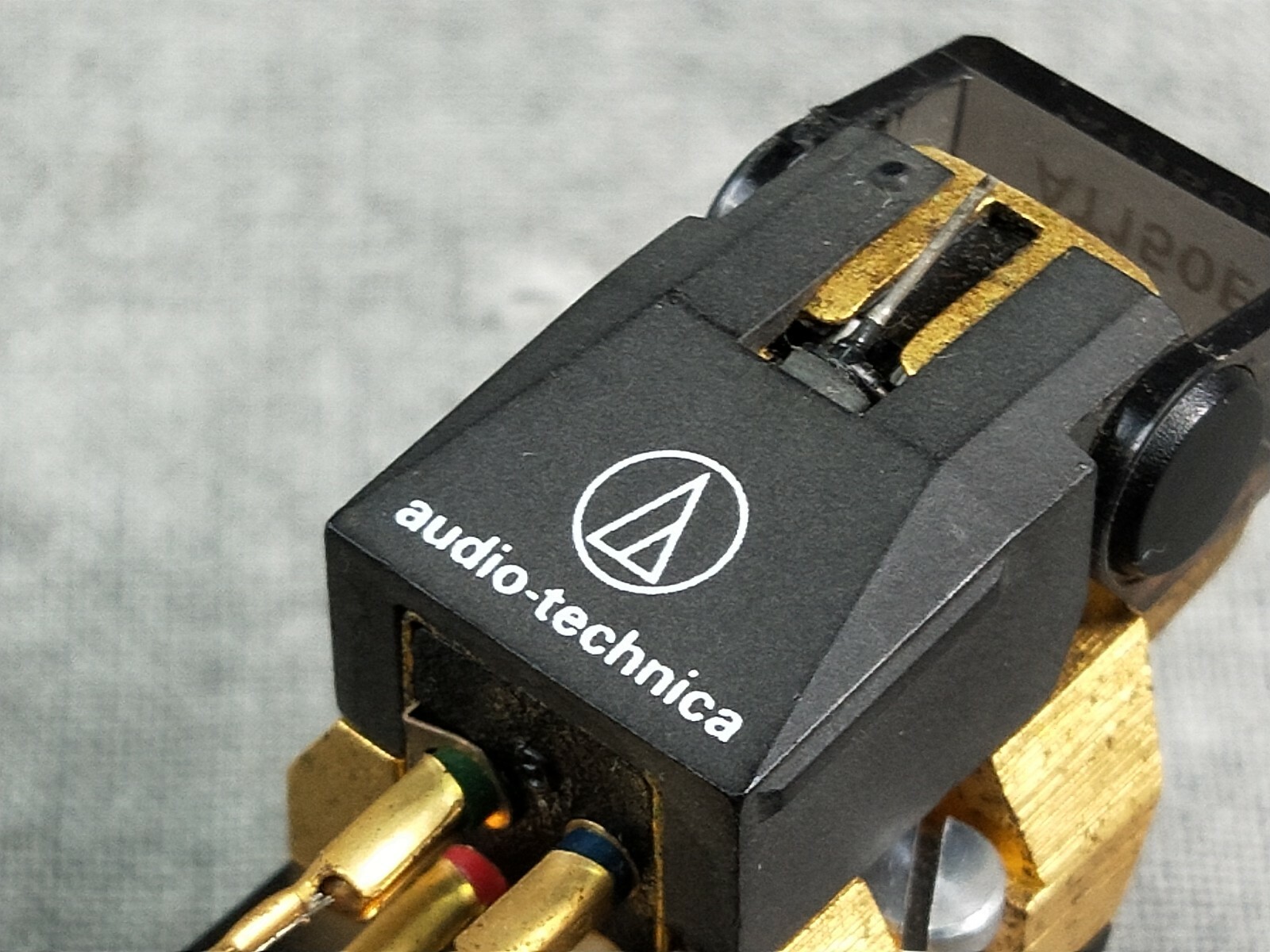 Audio-Technica AT-150E MS-9 Headshell MC Cartridge In VG Condition