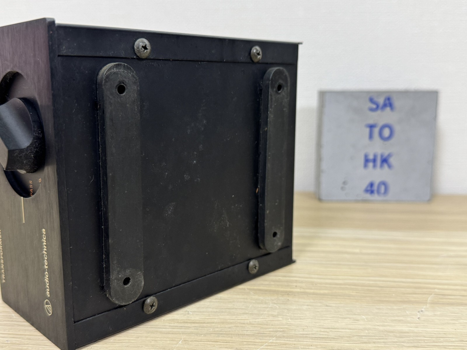 Audio Technica AT-650 MC Step-Up Transformer Junk For Parts or Repair