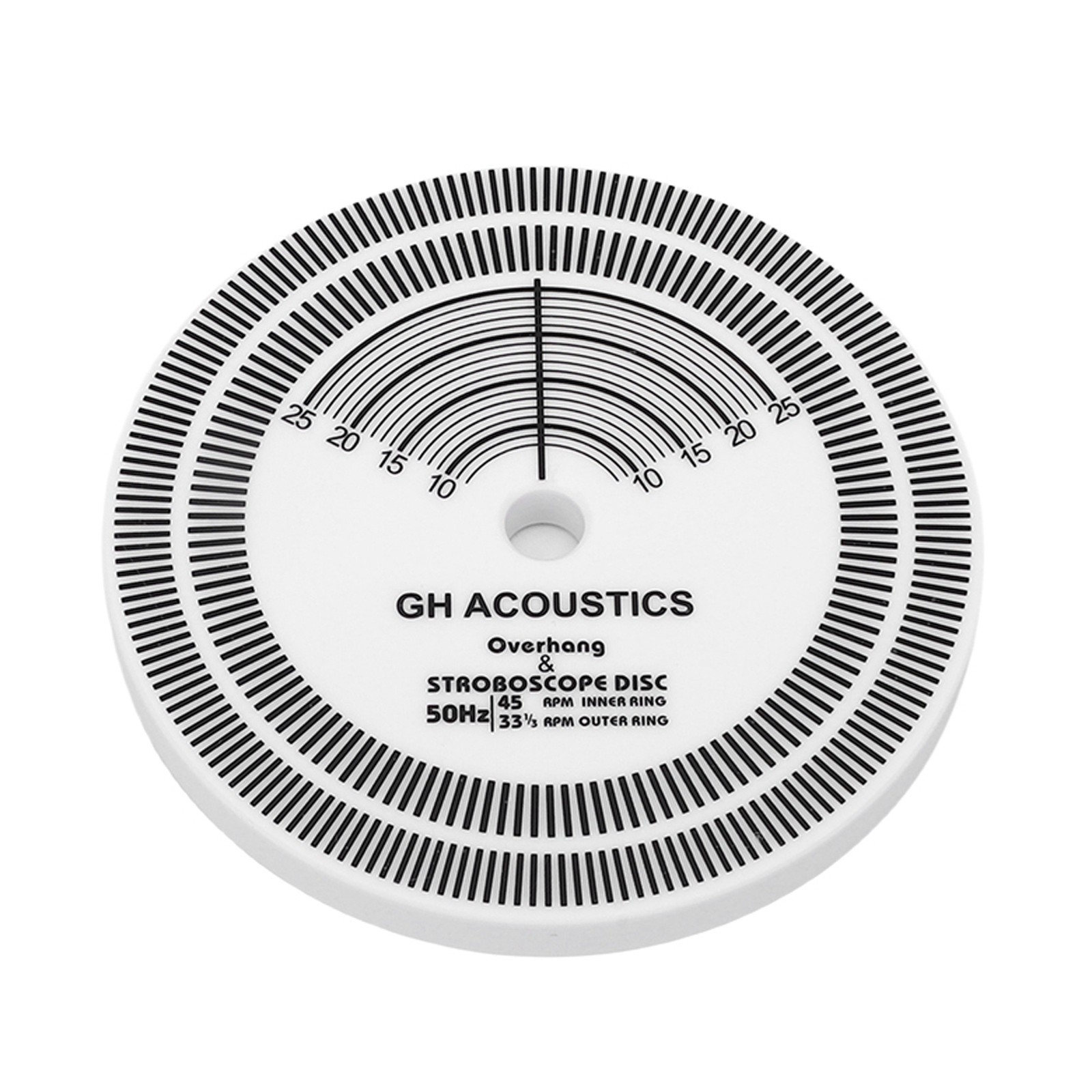 HiFi Turntable Strobe Disc Mat PVC Rotational Speed Detection Turntables Ca NYRN