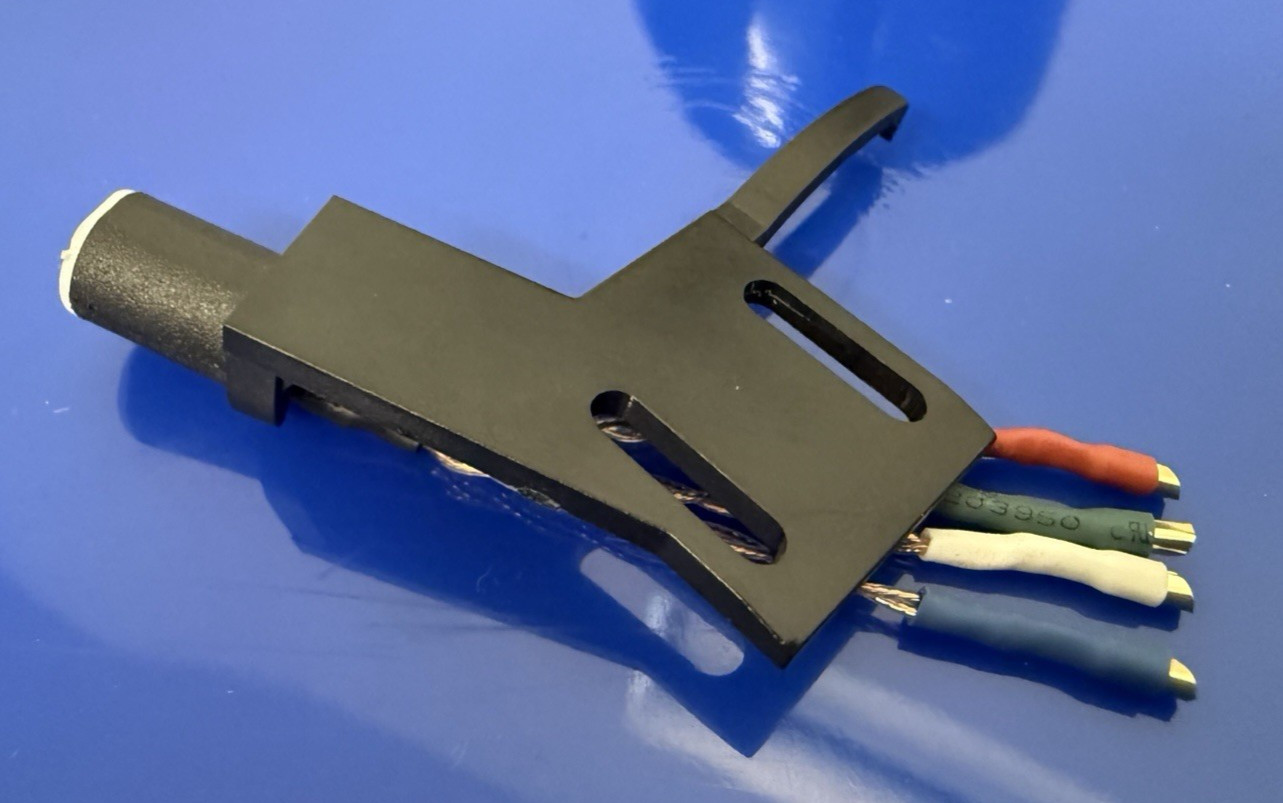 STRAIGHT ARM HEADSHELL 5N PCOCC WIRES For Technics, Sony, Pioneer, JVC, Yamaha++