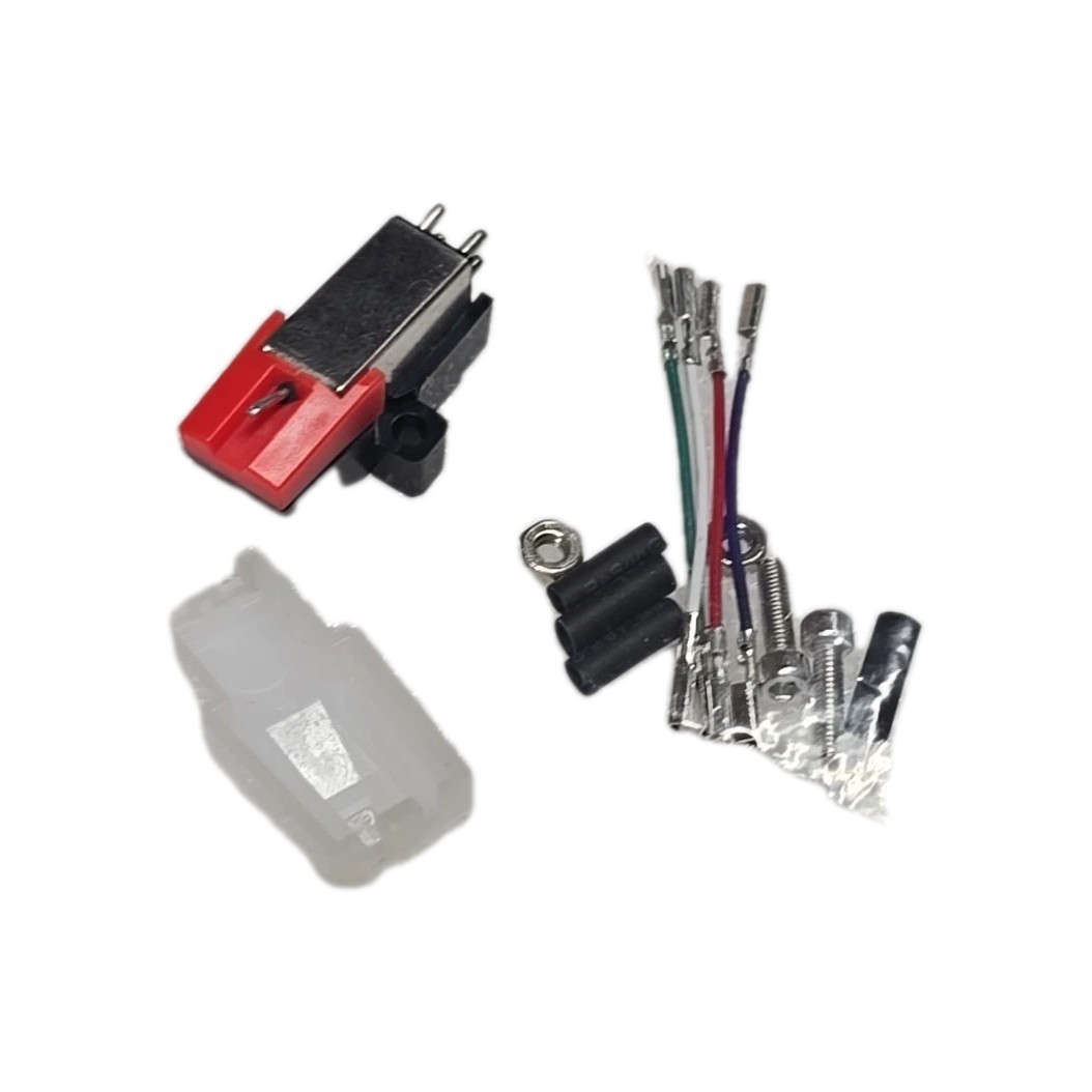 MG-09D SANYO JAPAN Cartridge with Diamond Stylus+ BONUS WIRES AND SCREWS.