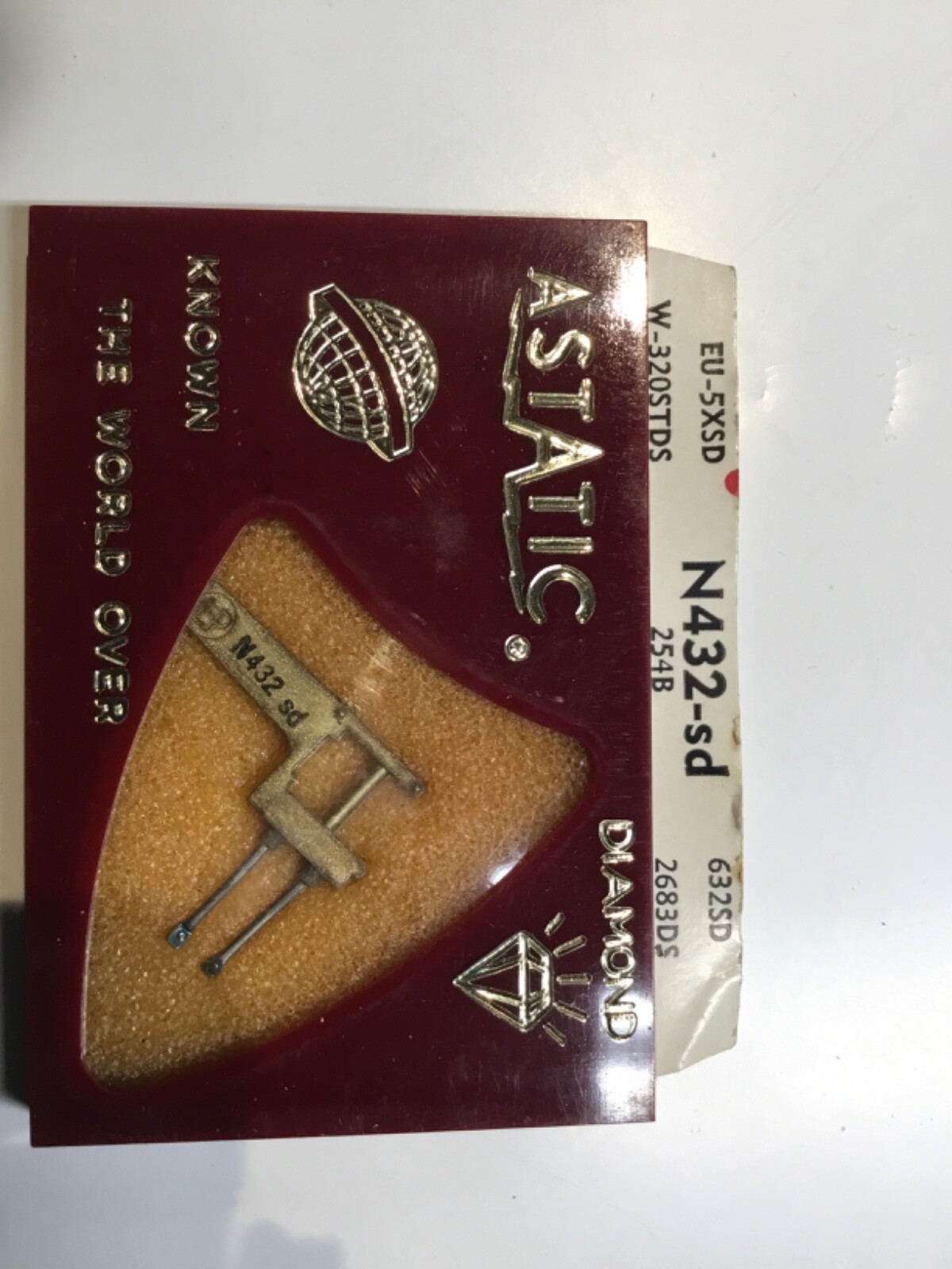 Astatic Diamond Stylus Euphonics N432sd EU-5XSD W-320STDS 254B 632SD 2683DS